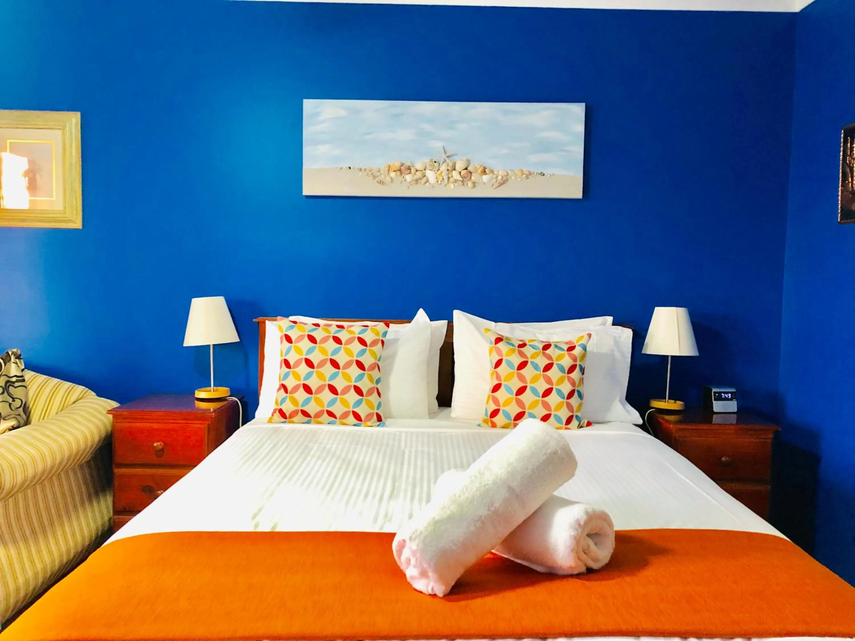 Bed in Aussie Rest Motel