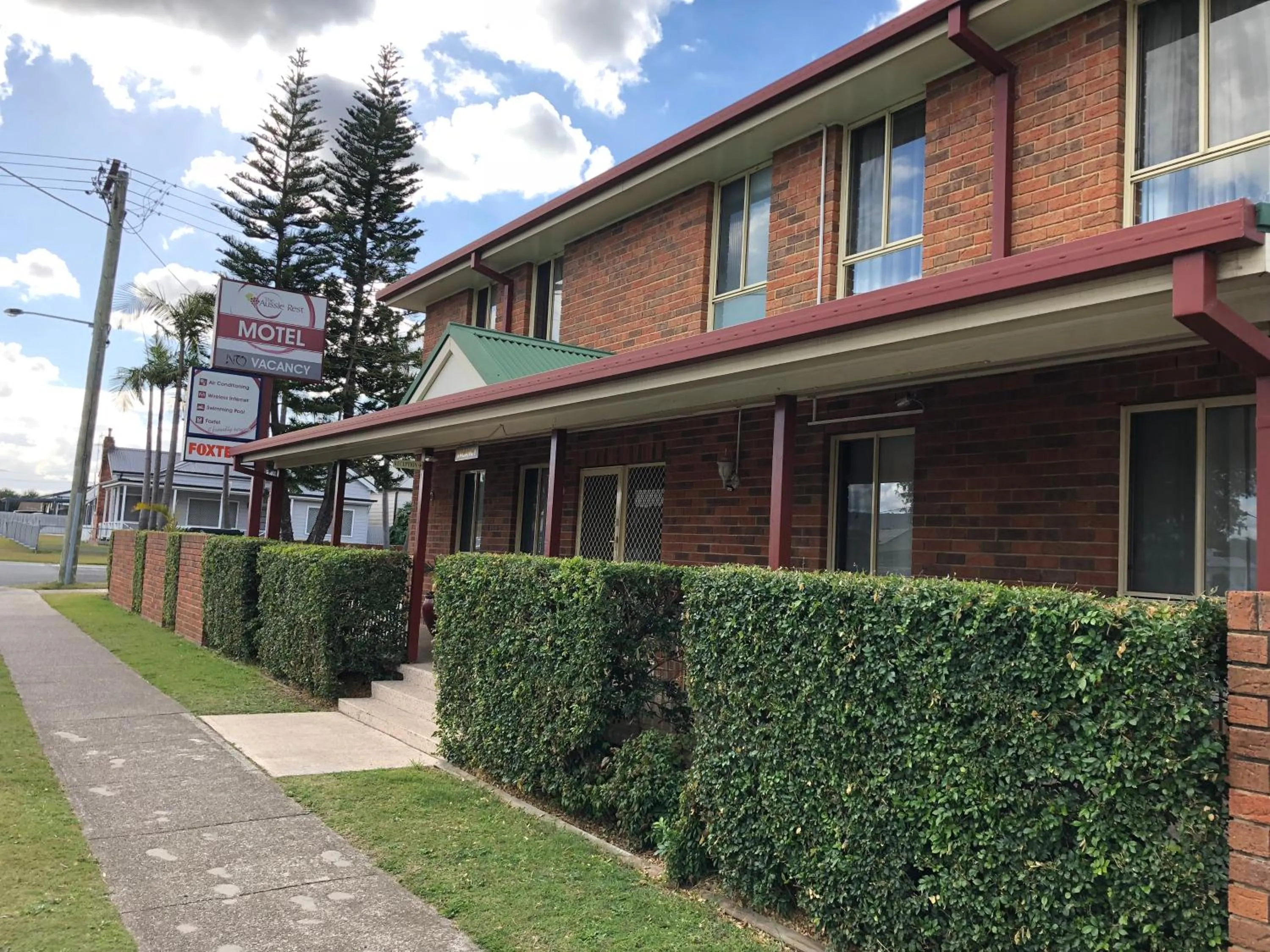 Bird's eye view in Aussie Rest Motel