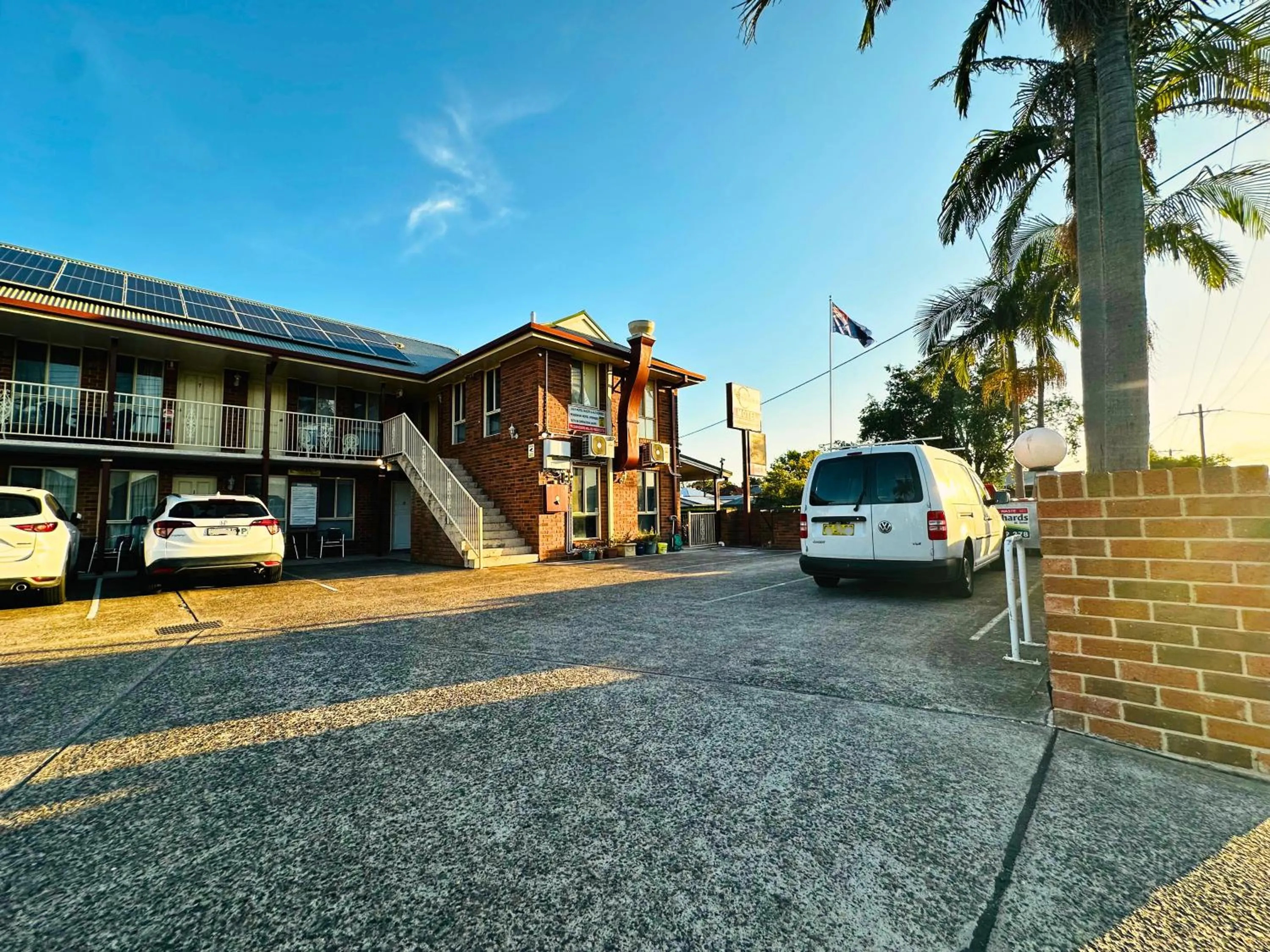 Property building in Aussie Rest Motel