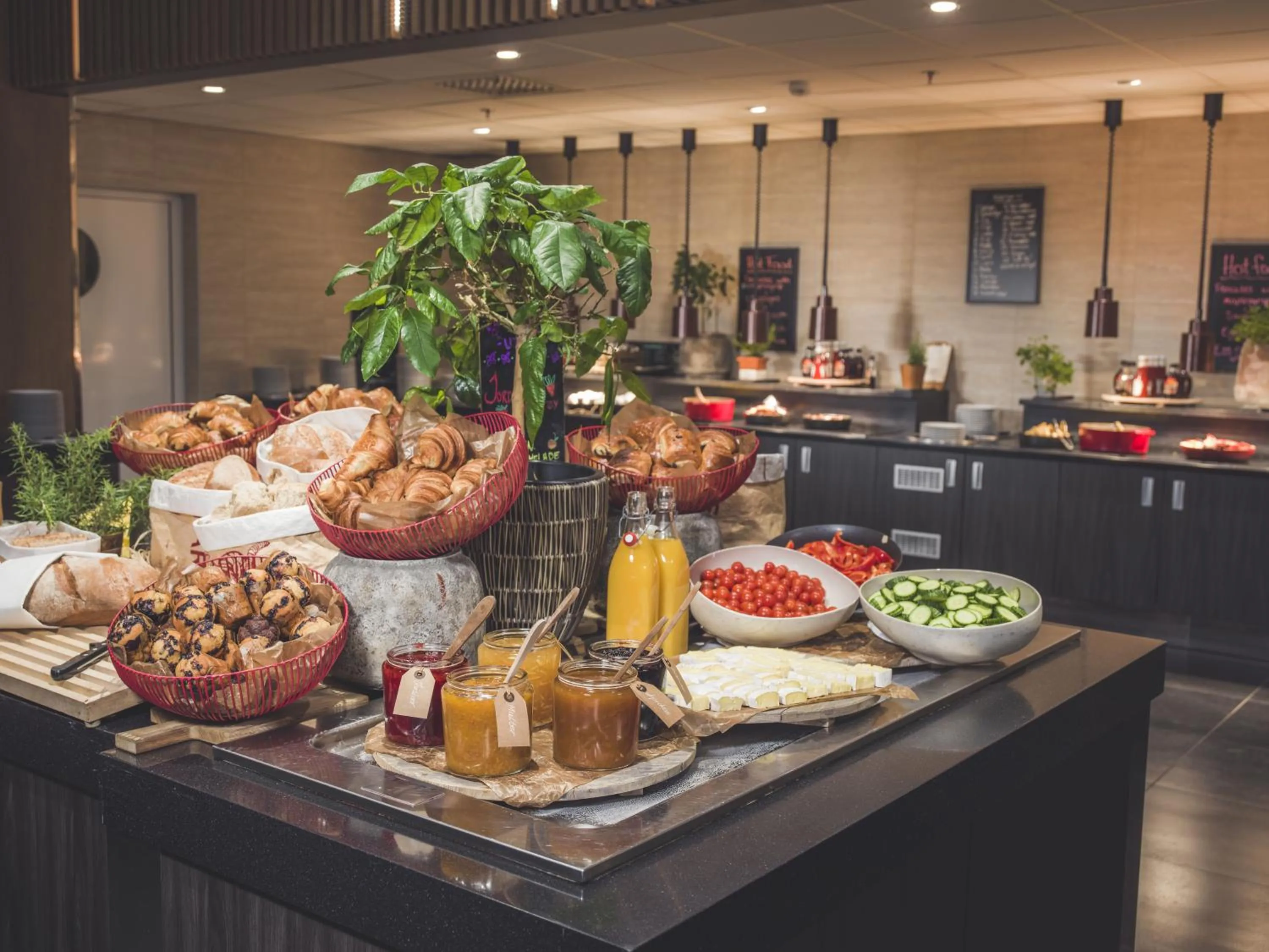 Breakfast in Radisson Blu Scandinavia Hotel, Oslo