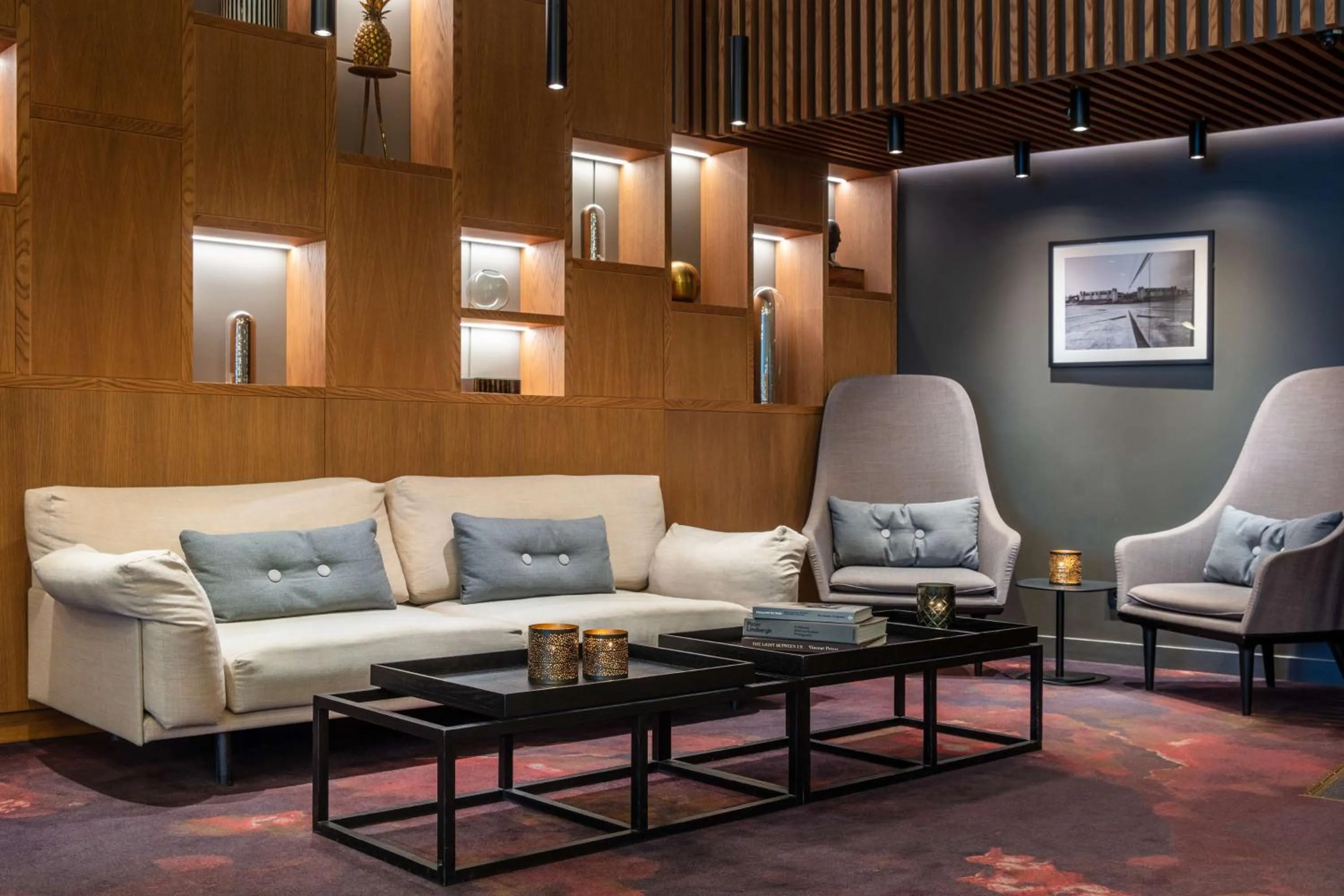 Lobby or reception in Radisson Blu Scandinavia Hotel, Oslo