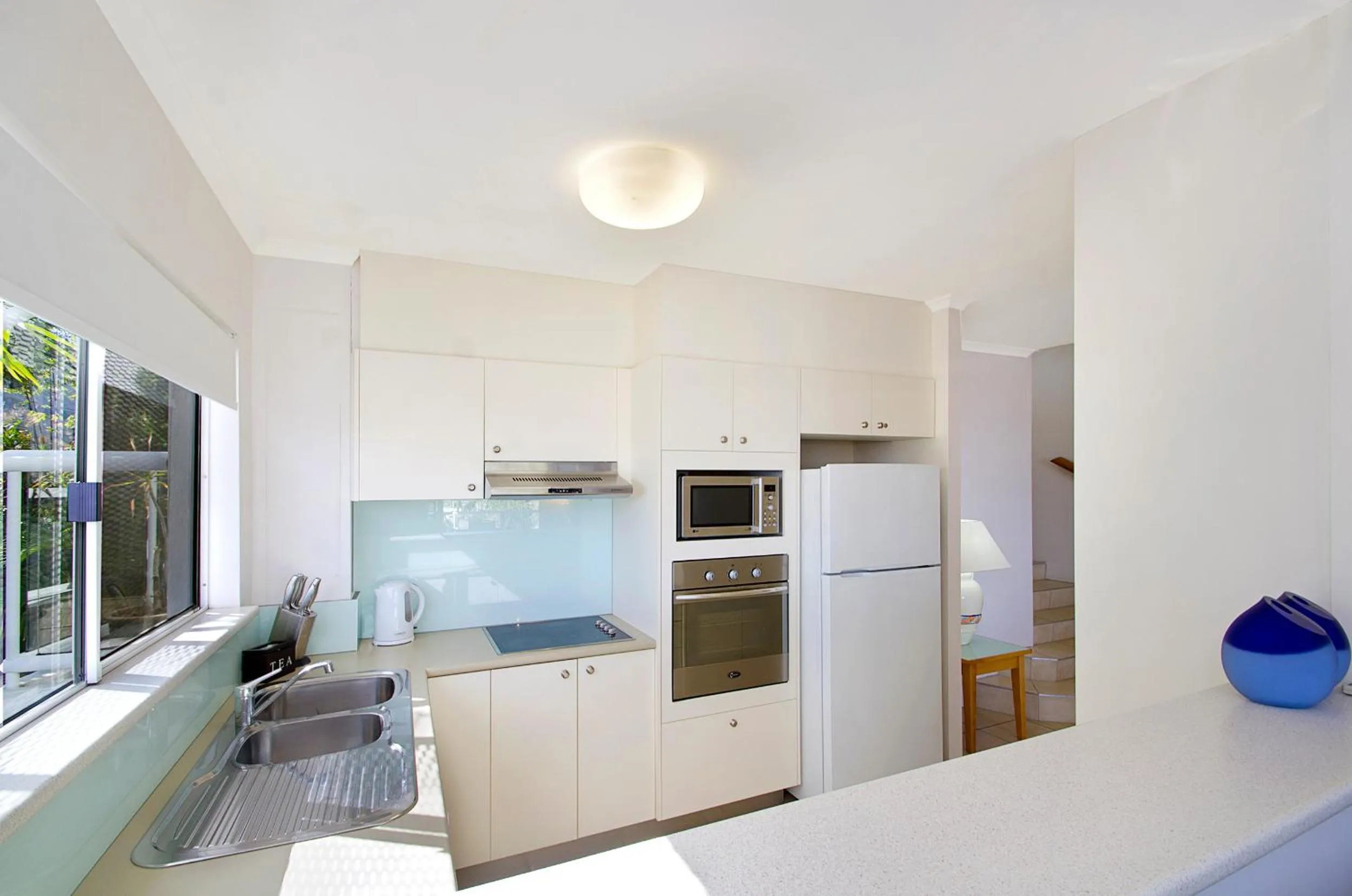 Kitchen or kitchenette in Bali Hai Apartments Noosa