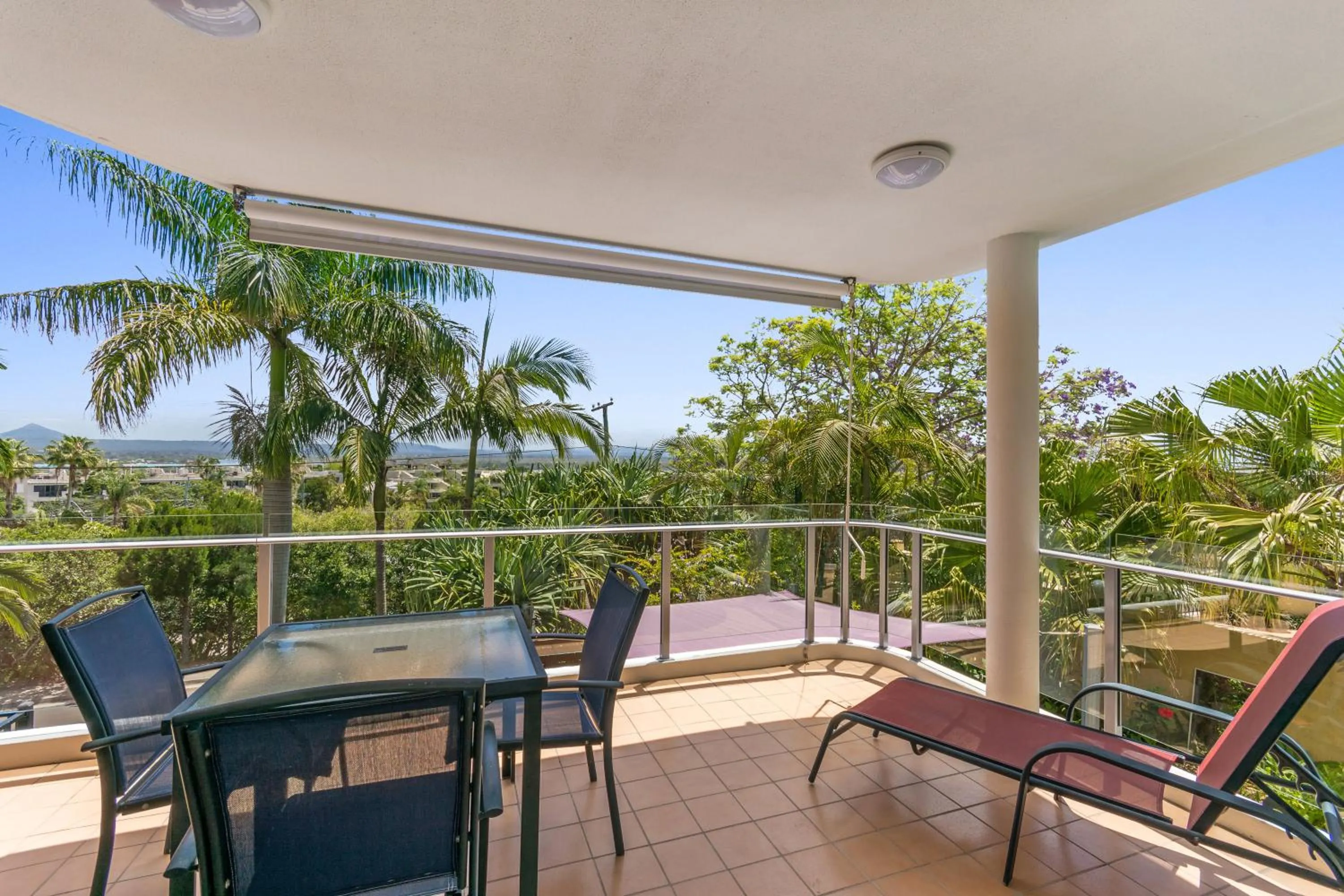 Balcony/Terrace in Bali Hai Apartments Noosa