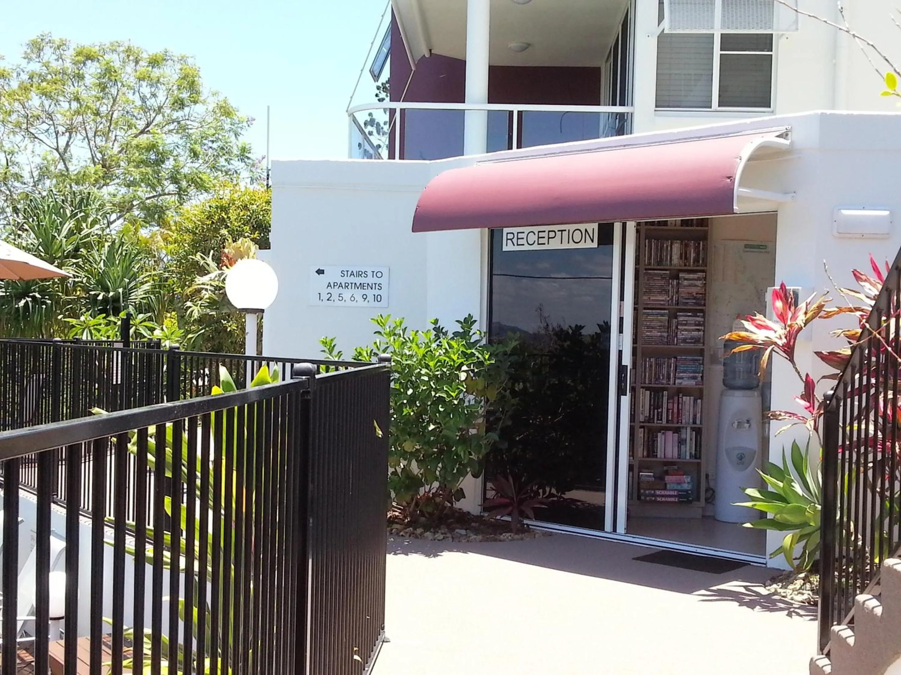 Facade/entrance in Bali Hai Apartments Noosa