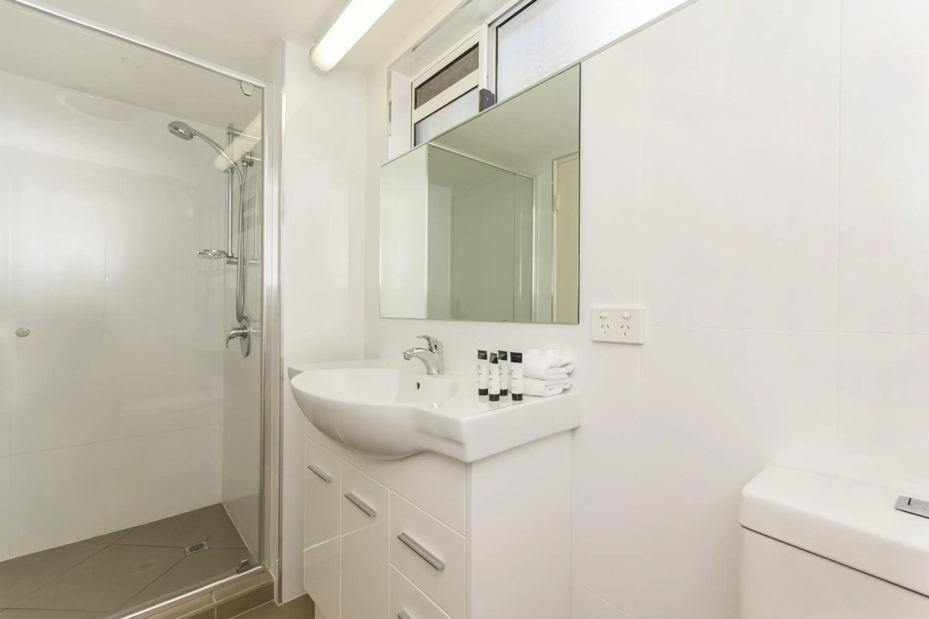 Shower in Bali Hai Apartments Noosa