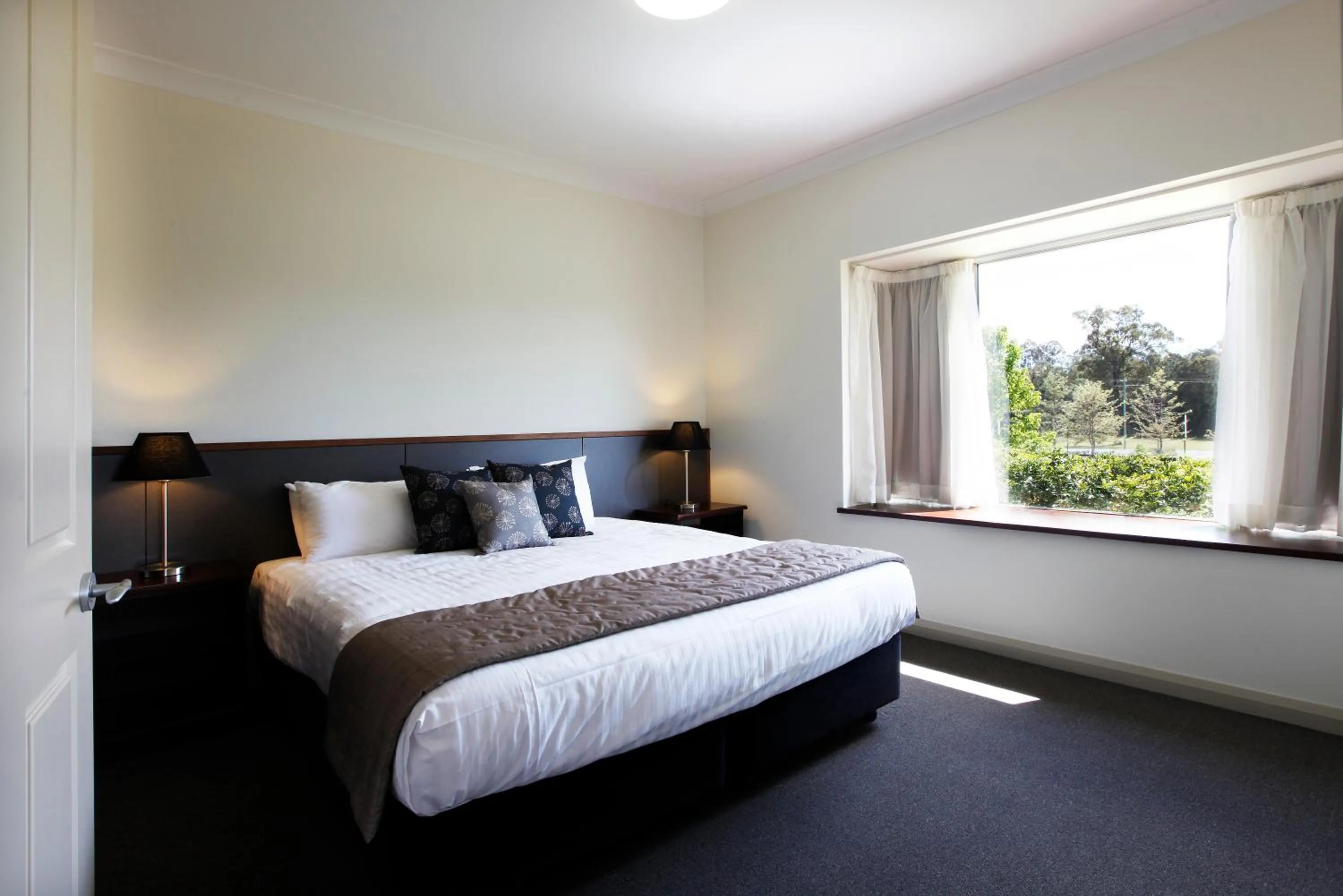 Bed in Harrigan's Hunter Valley