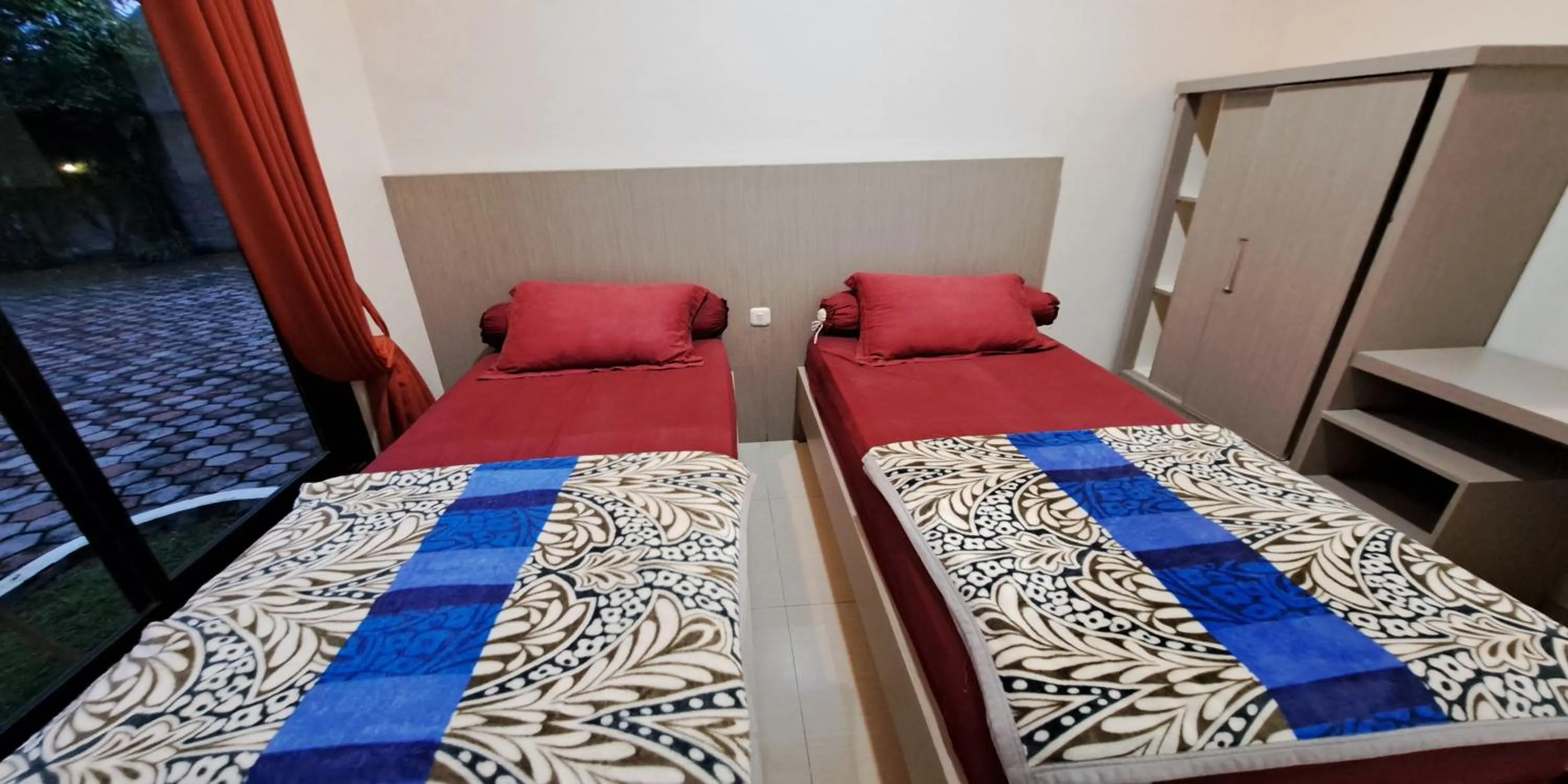 Bed in Villa Zam Zam Puncak