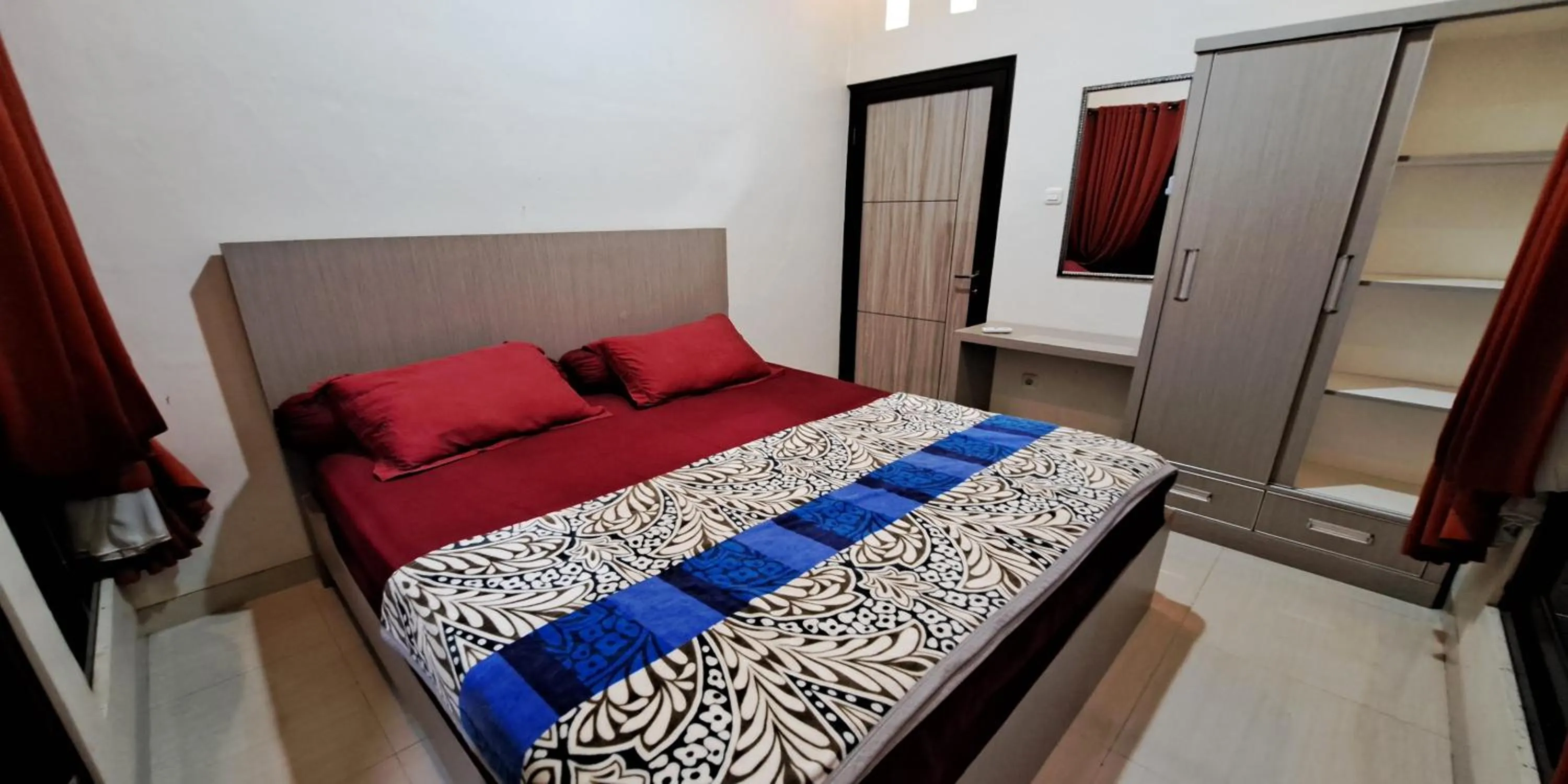 Bed in Villa Zam Zam Puncak