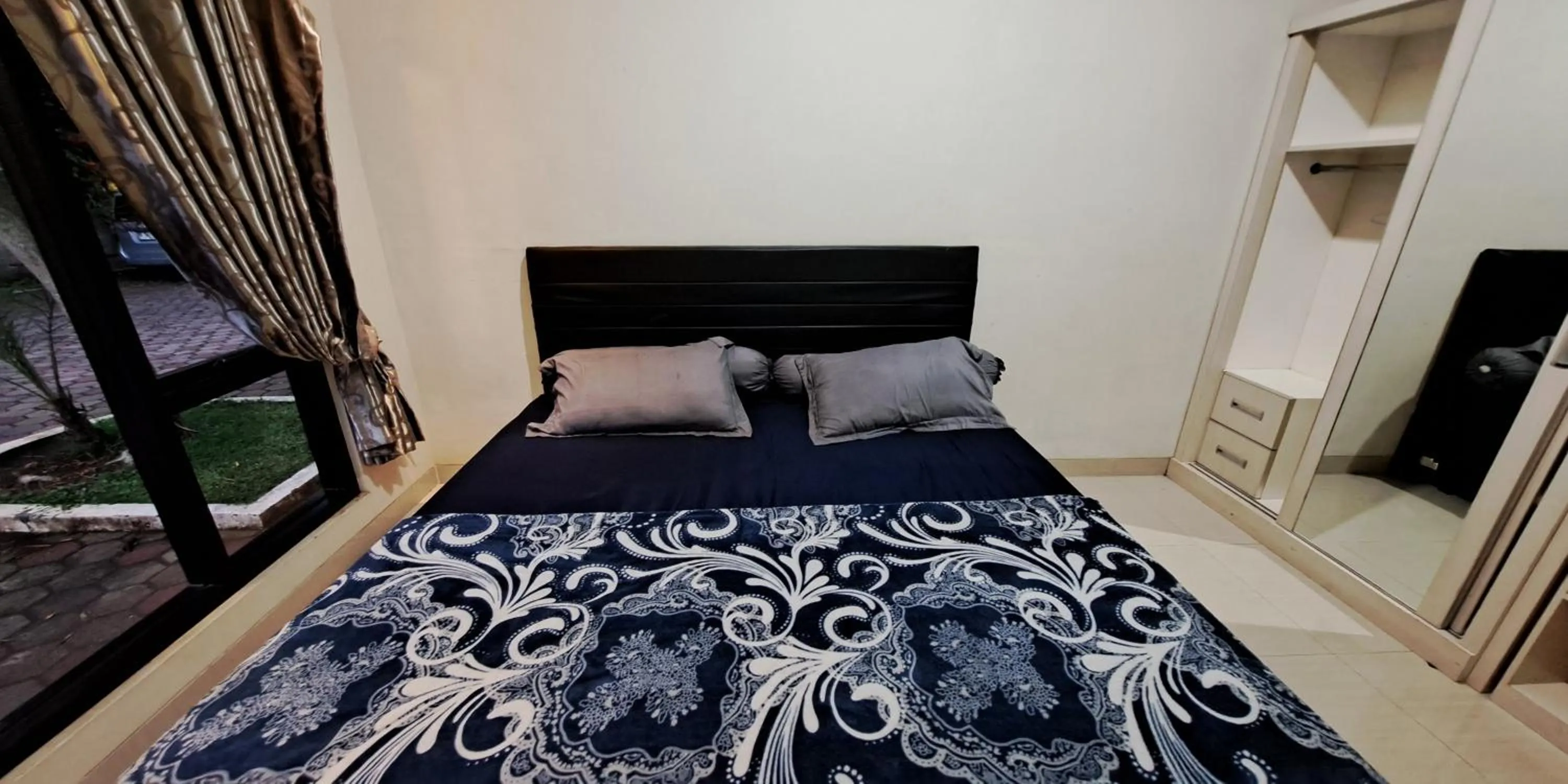 Bed in Villa Zam Zam Puncak