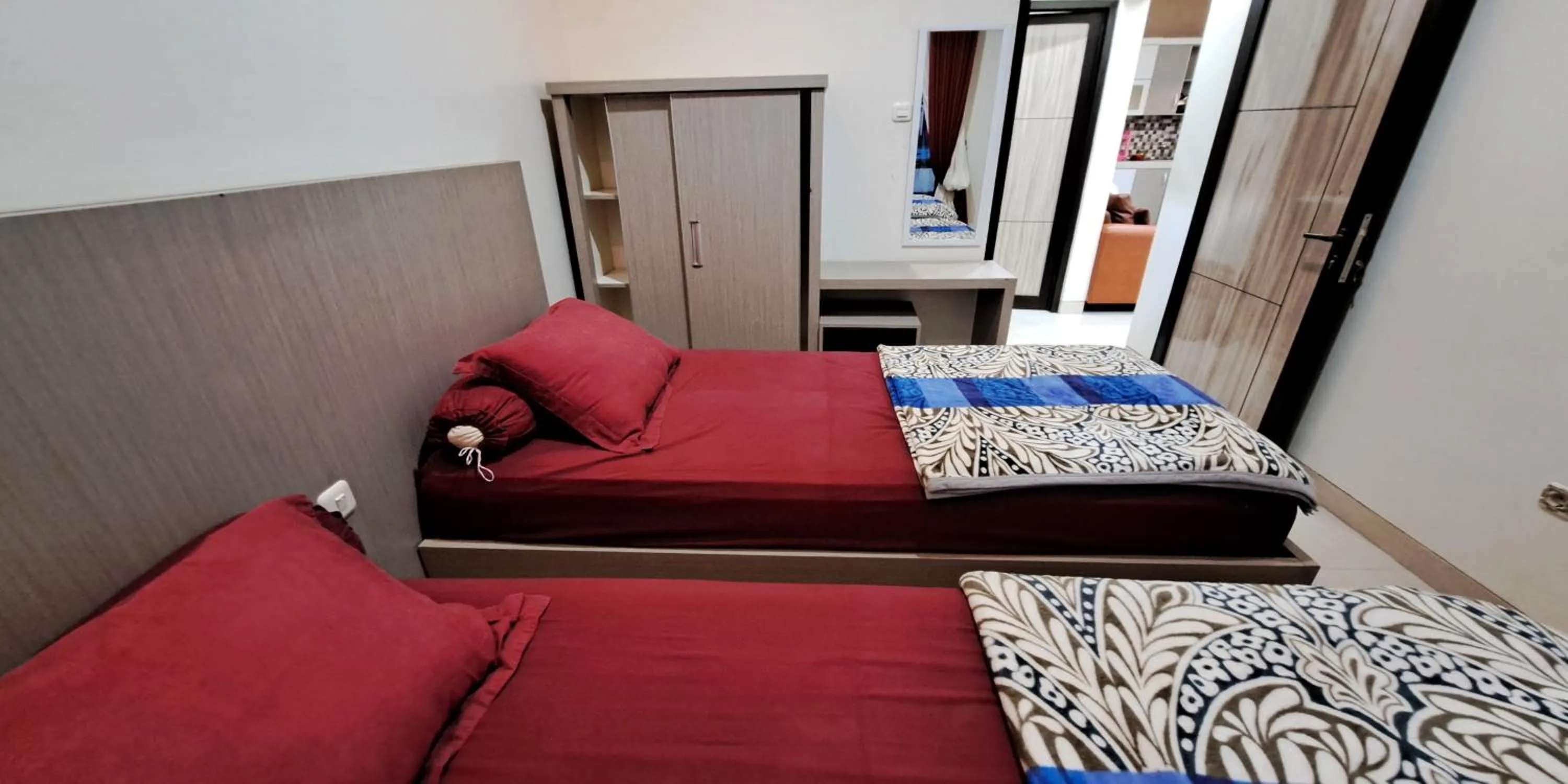 Bed in Villa Zam Zam Puncak