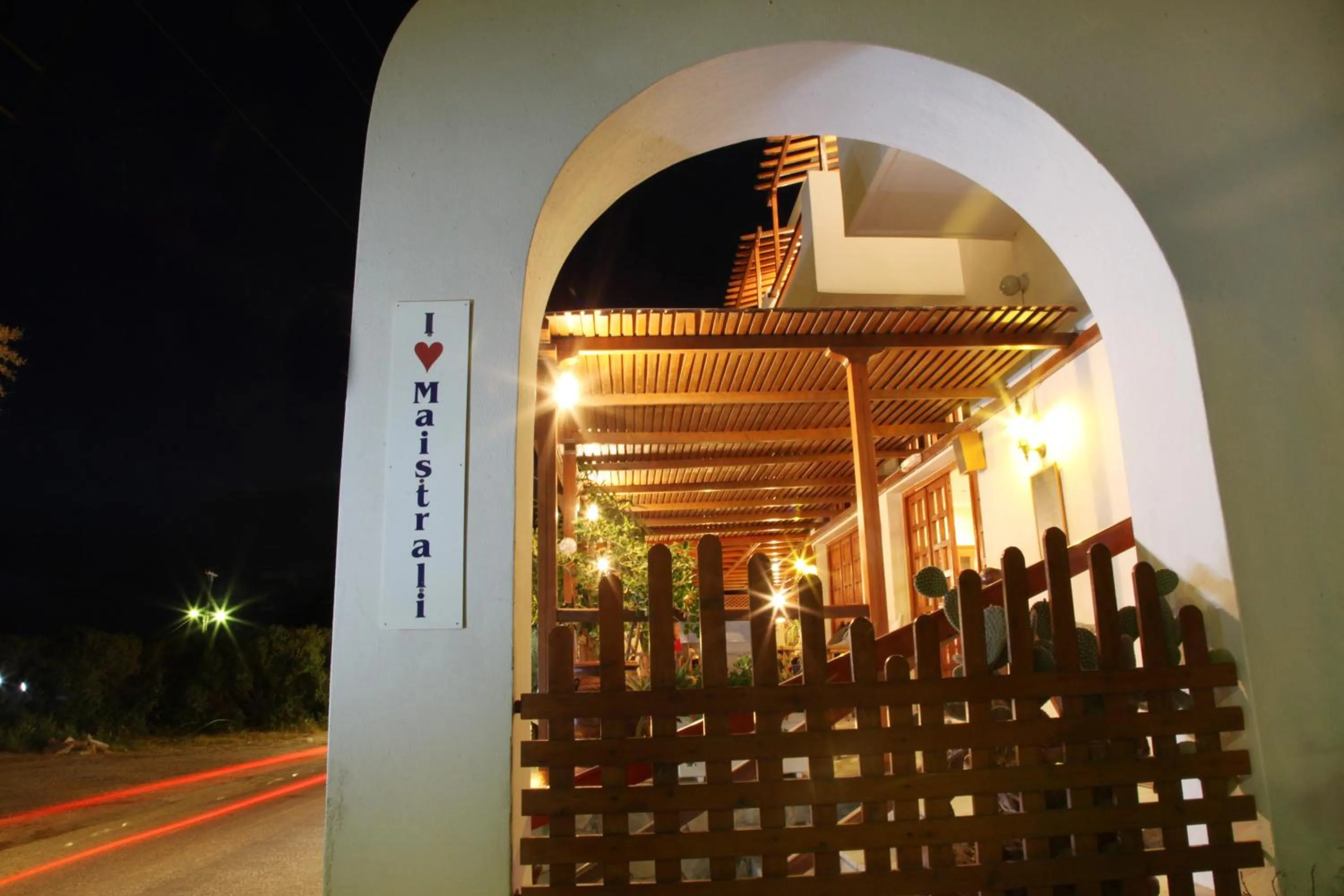 Decorative detail in Maistrali