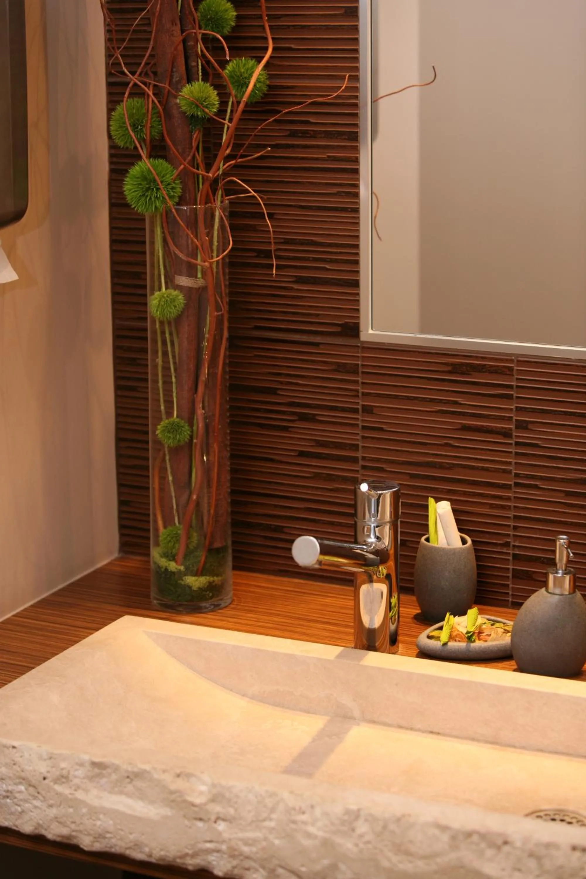 Decorative detail in Hôtel Normandie Spa