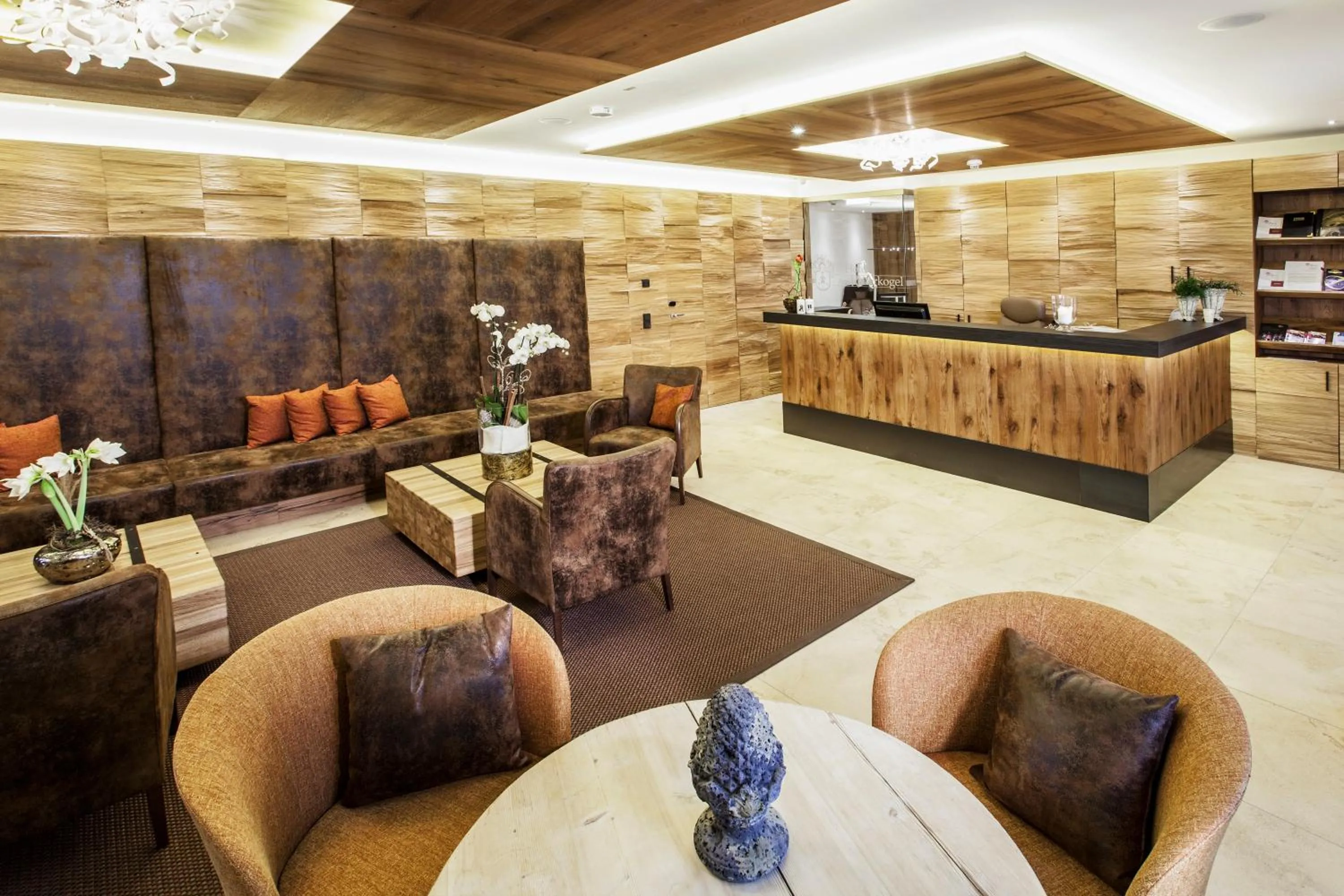 Lobby or reception in Hotel am Reiterkogel