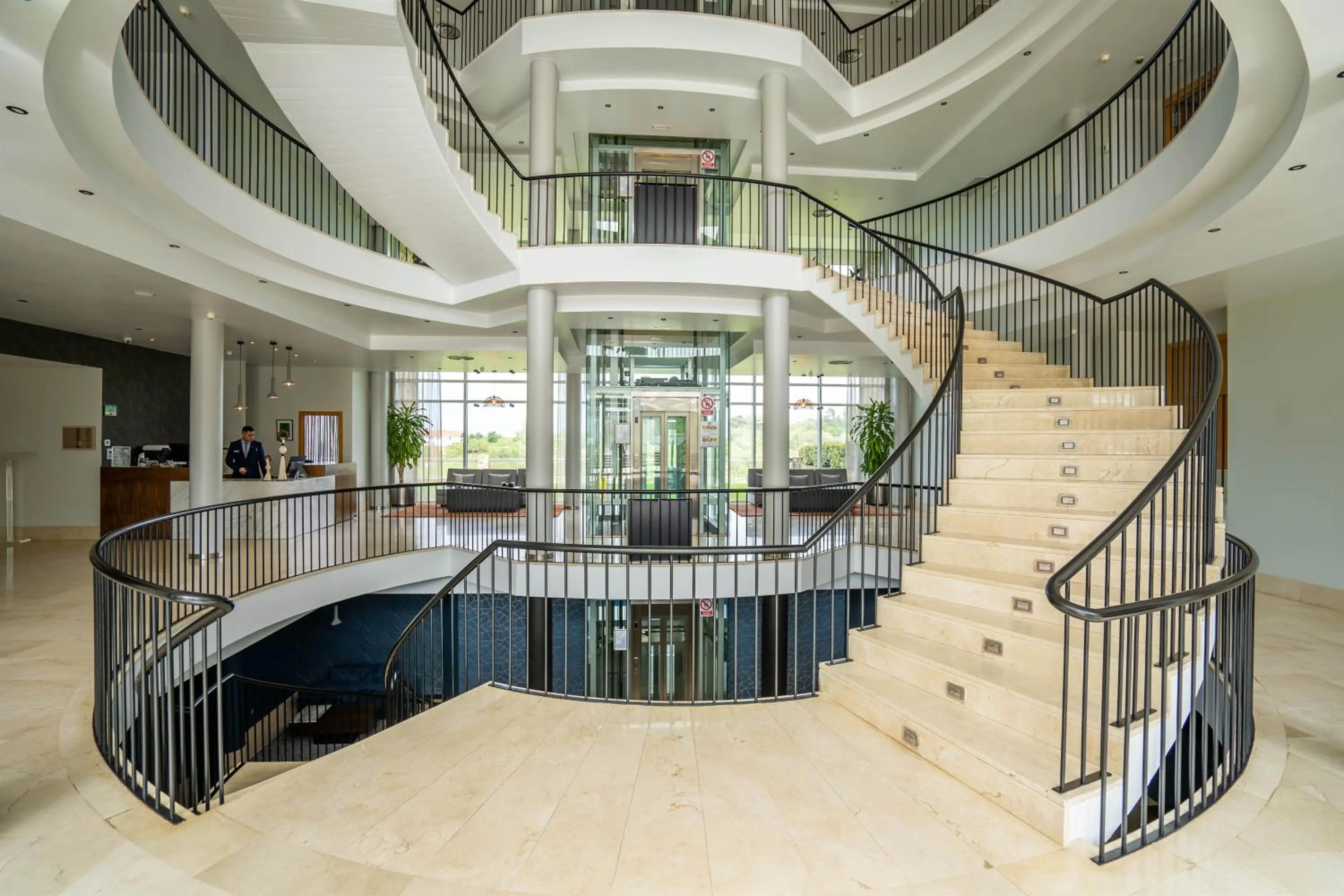 Lobby or reception in Abba Comillas Hotel