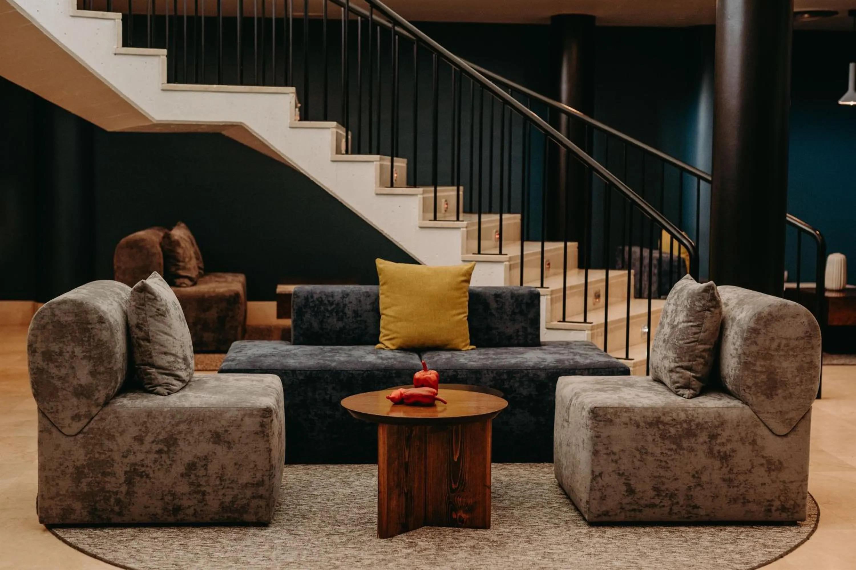 Seating area in Abba Comillas Hotel