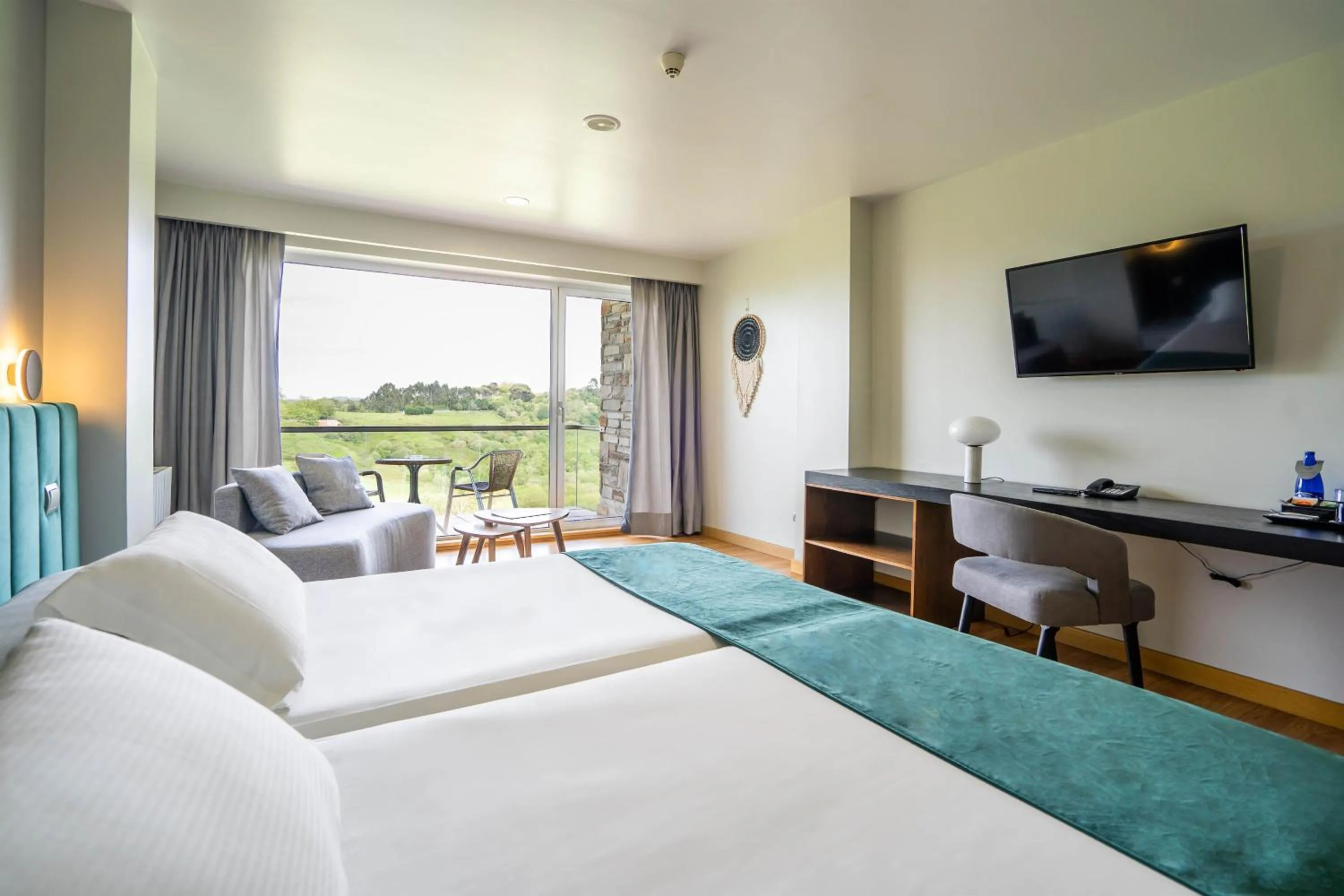 Bed in Abba Comillas Hotel