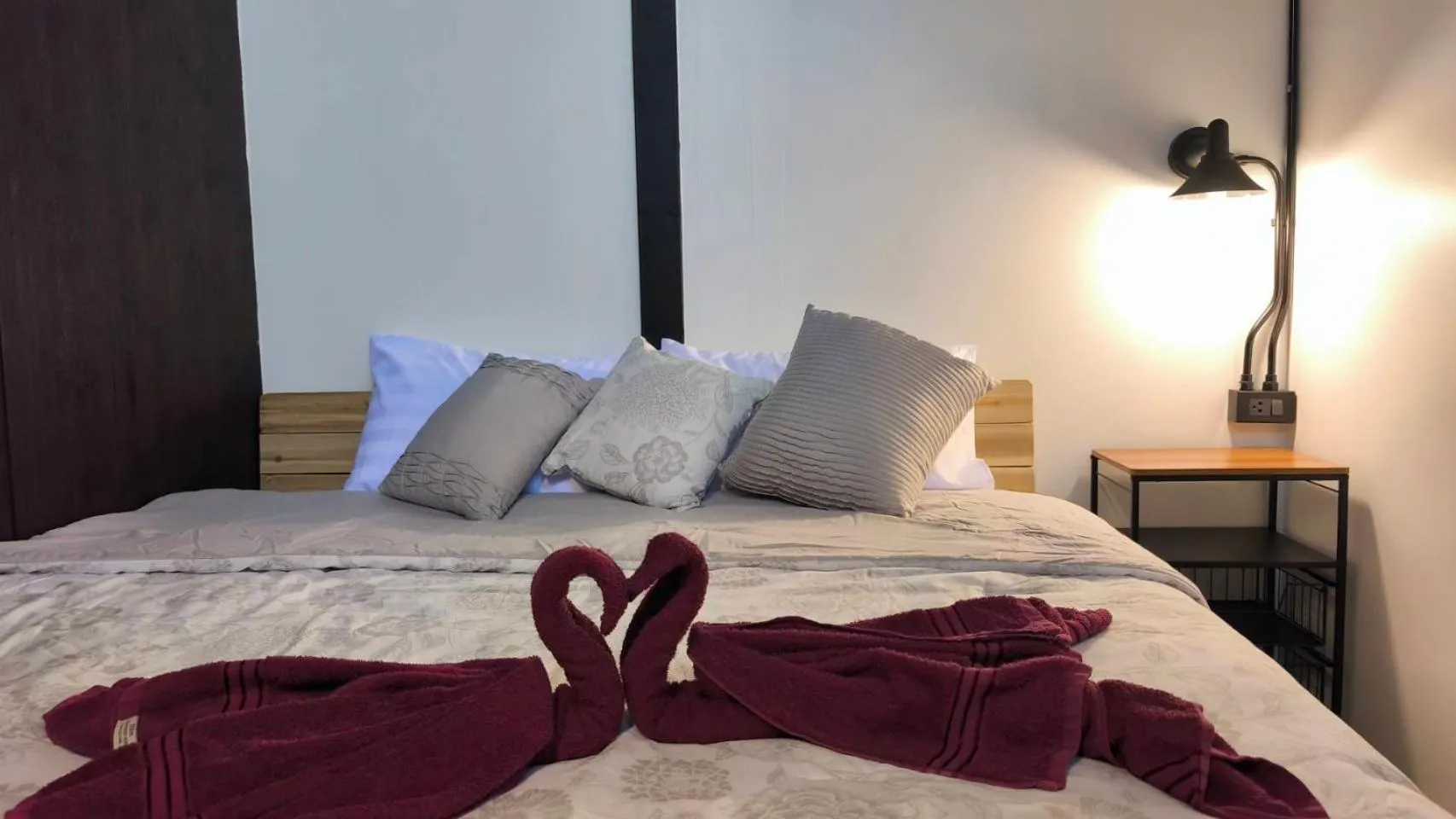 Bed in Saengcha Farm Resort