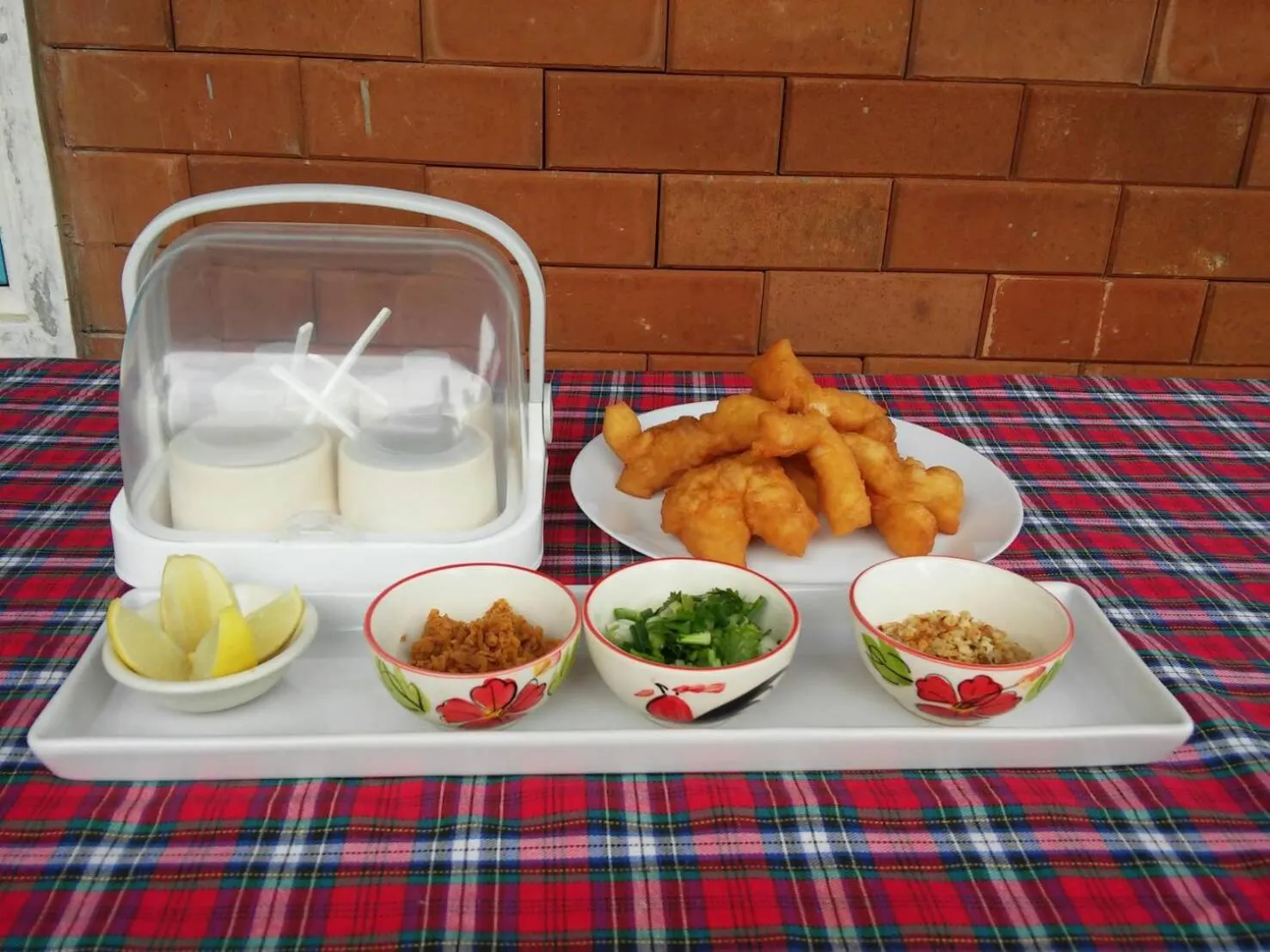 Breakfast in Saengcha Farm Resort