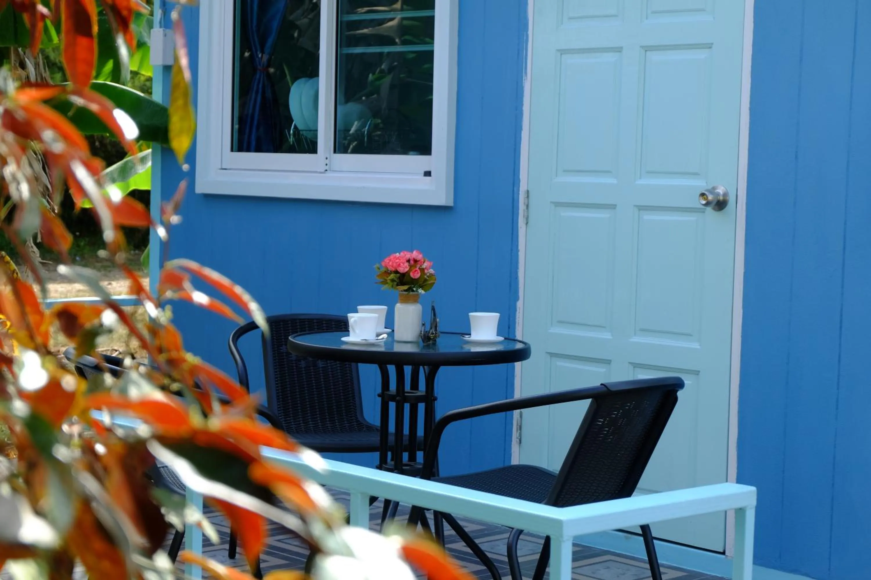 Balcony/Terrace in Saengcha Farm Resort