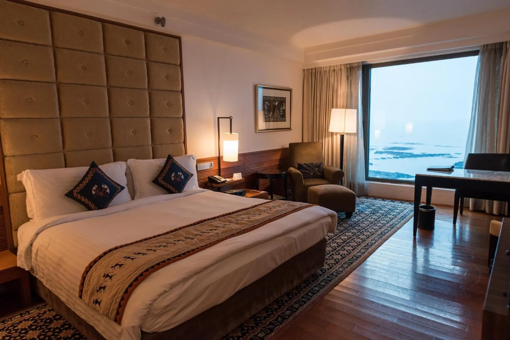 Photo of the whole room, Bed in InterContinental Marine Drive Mumbai by IHG