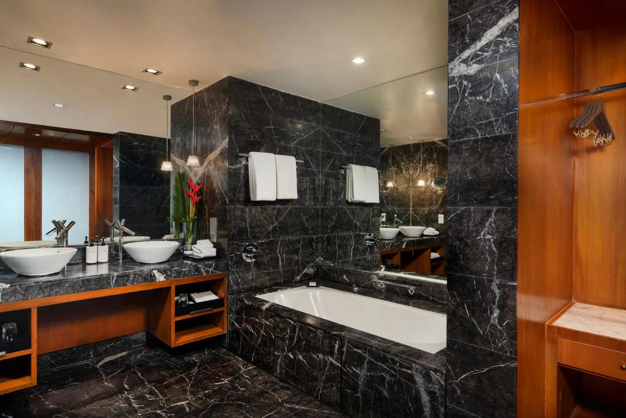 Bathroom in InterContinental Marine Drive Mumbai by IHG