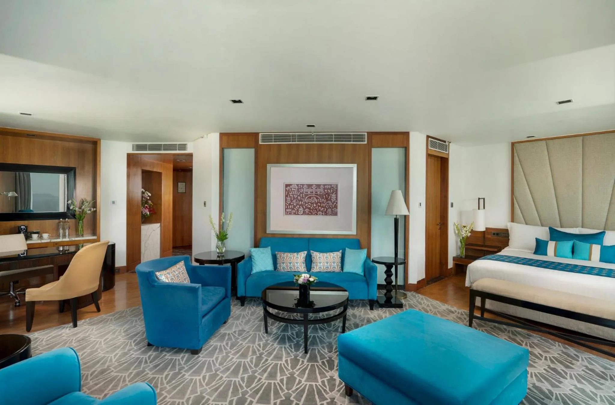 Photo of the whole room, Bed in InterContinental Marine Drive Mumbai by IHG