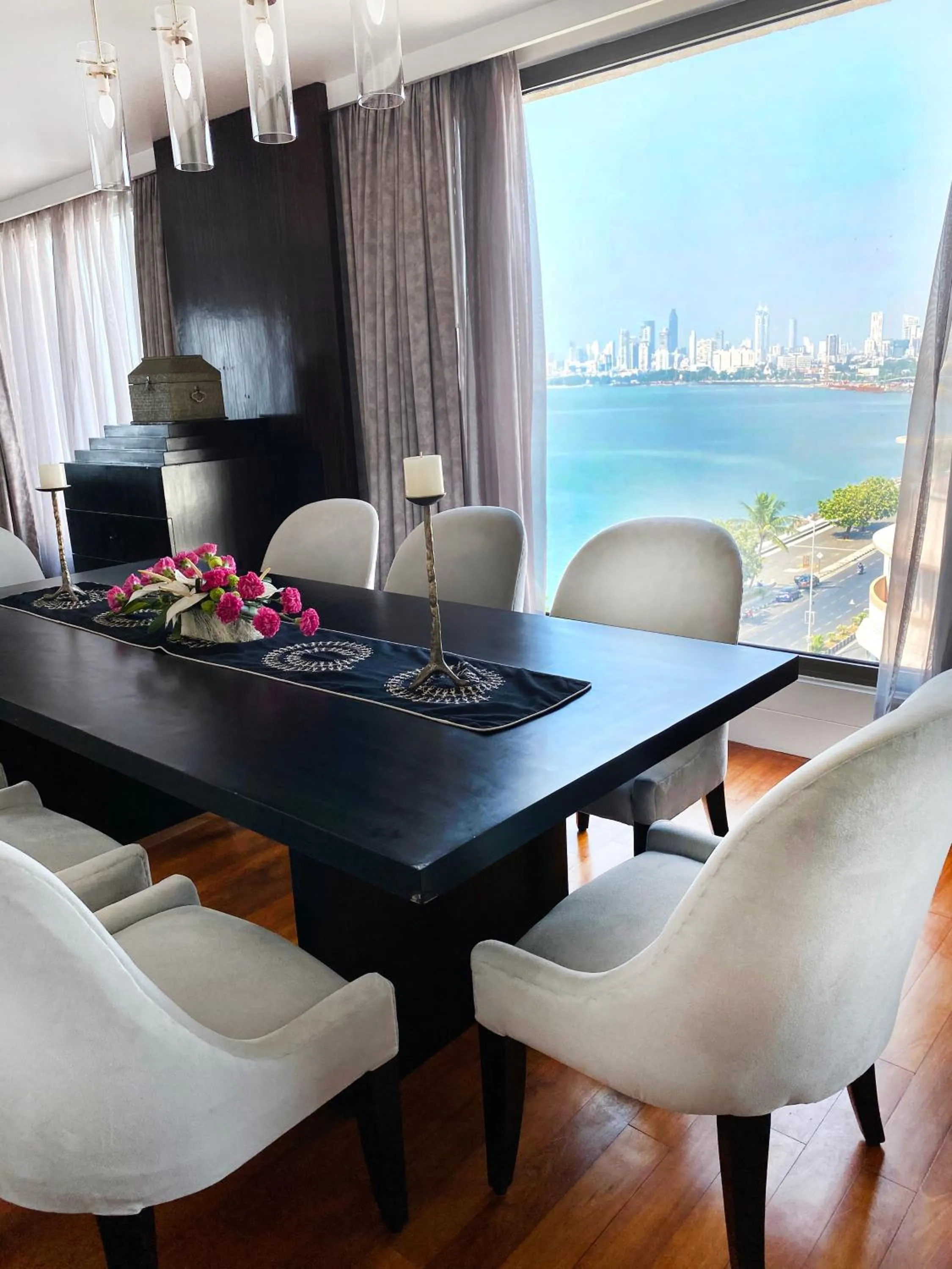 Dining area in InterContinental Marine Drive Mumbai by IHG