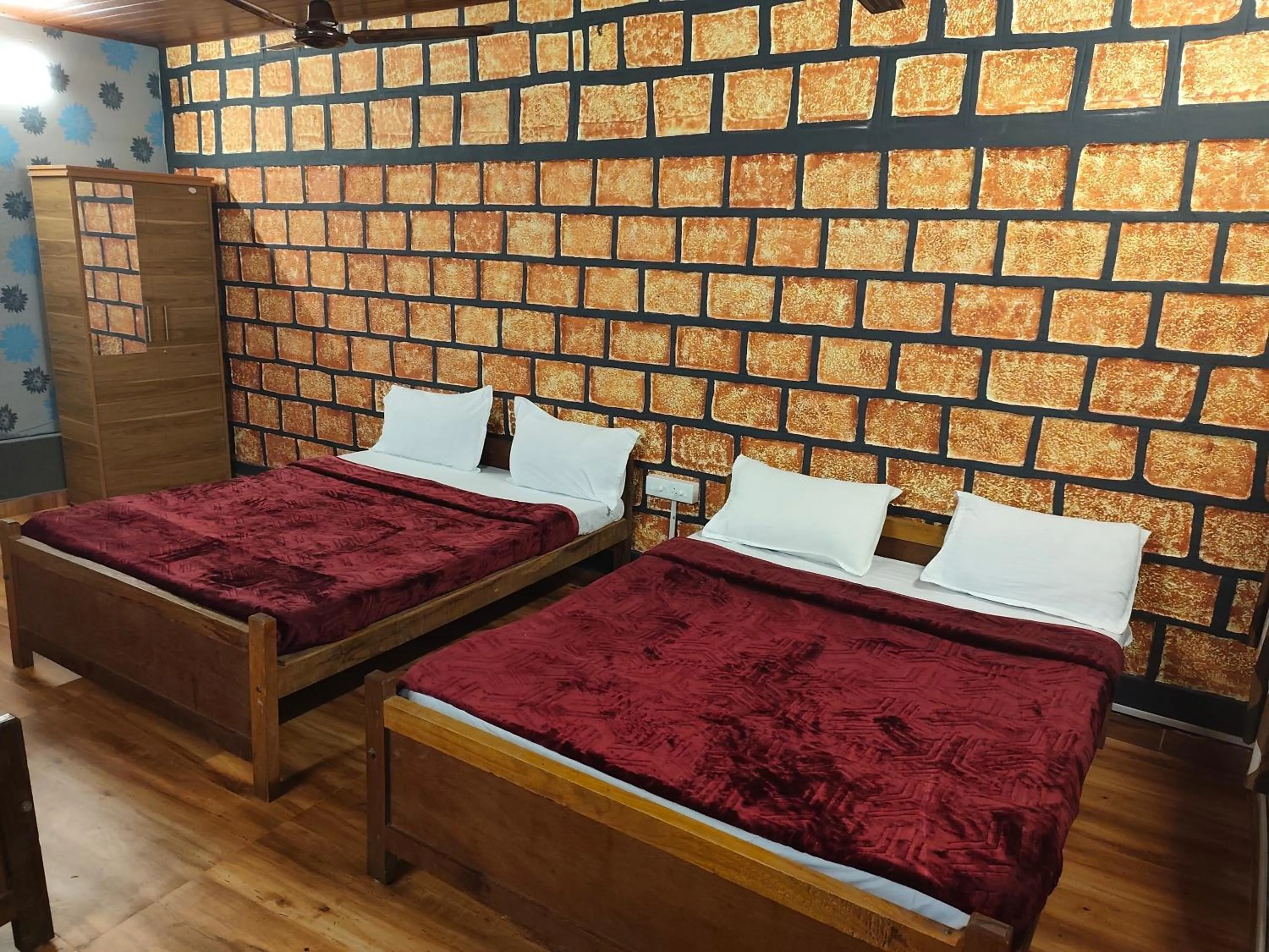 Bed in Green Hills Farm And Guest House