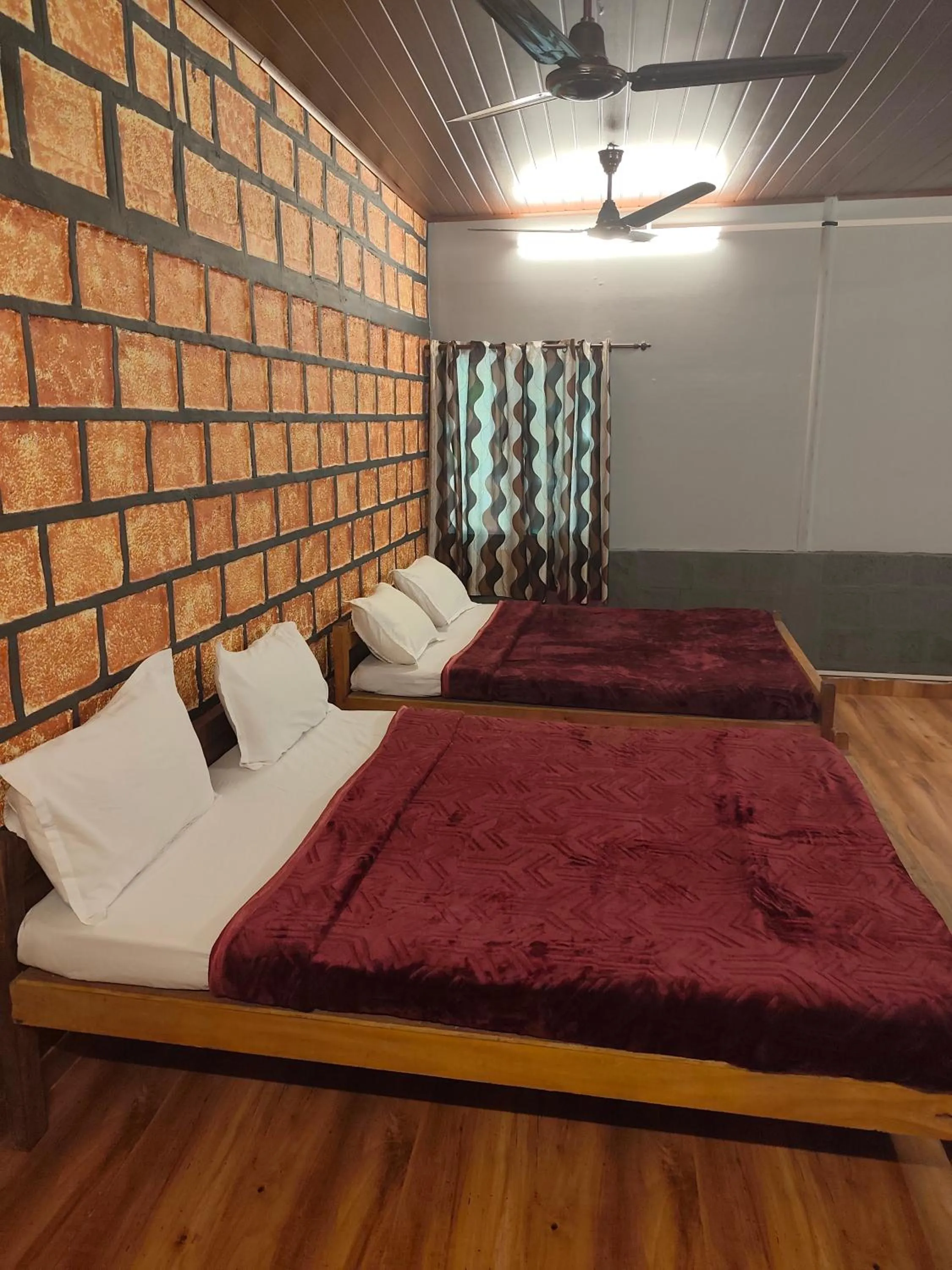 Bed in Green Hills Farm And Guest House