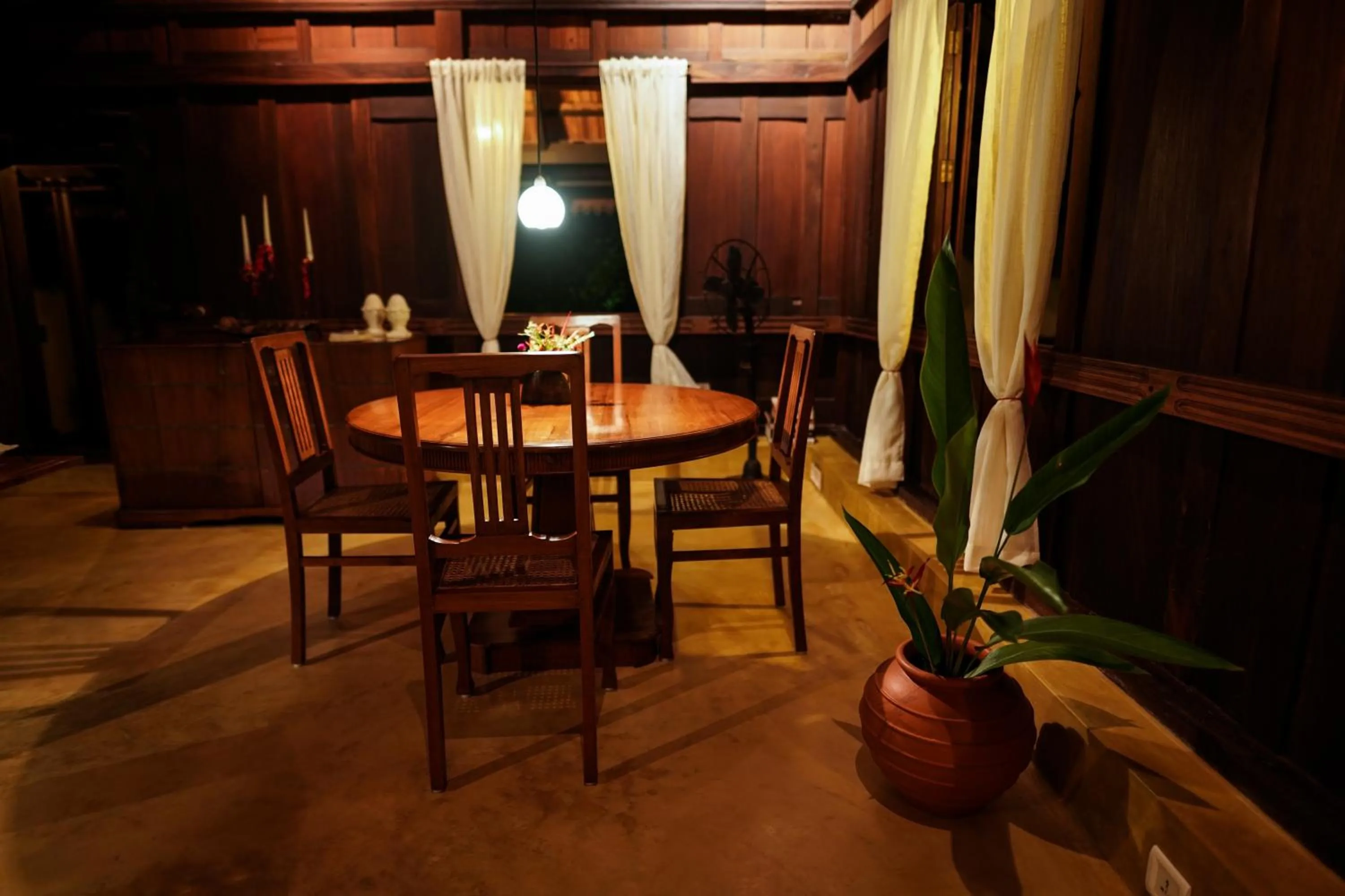 Seating area in Vismaya by Moksha Stays