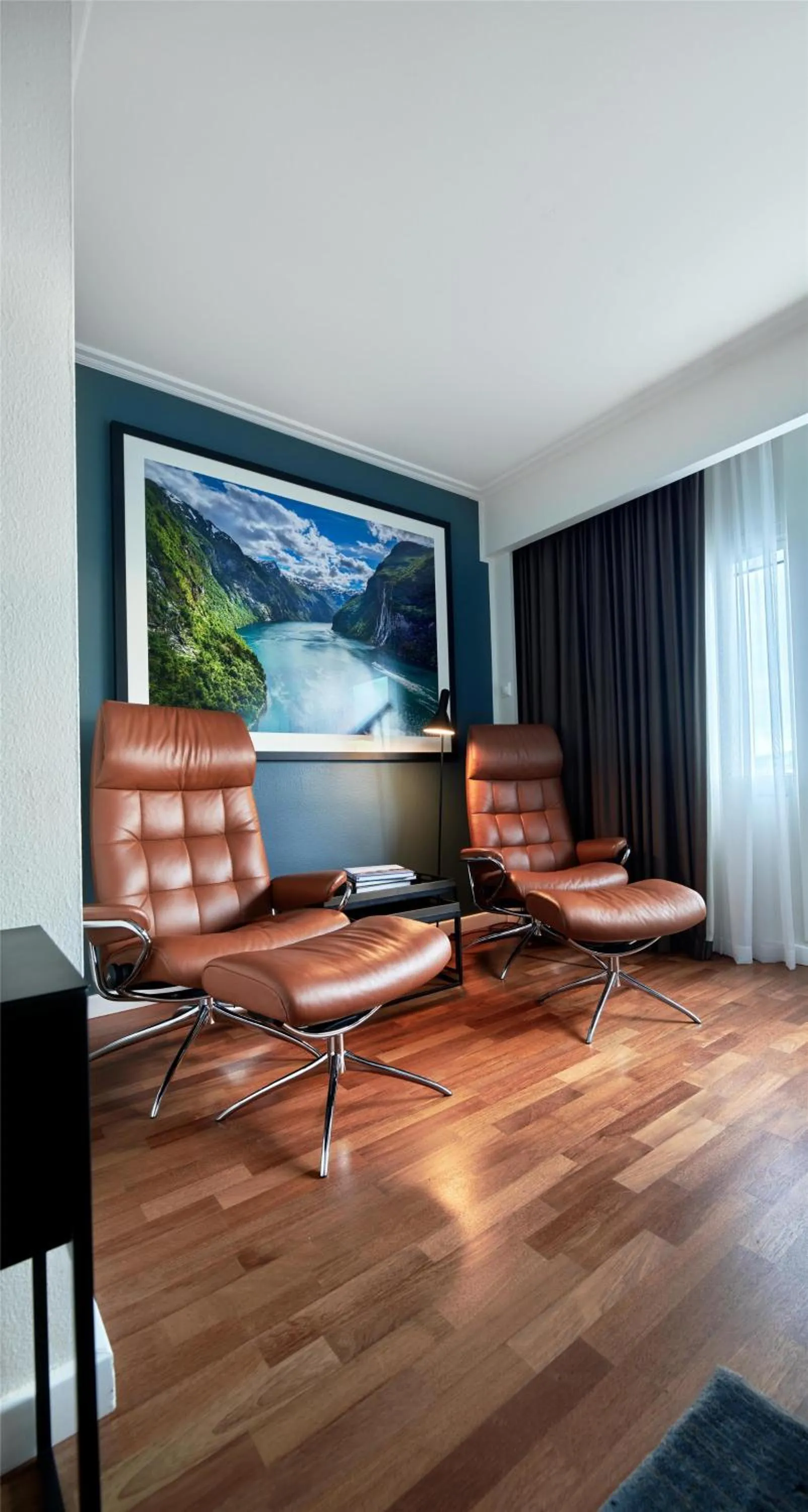 Living room in Radisson Blu Plaza Hotel, Oslo