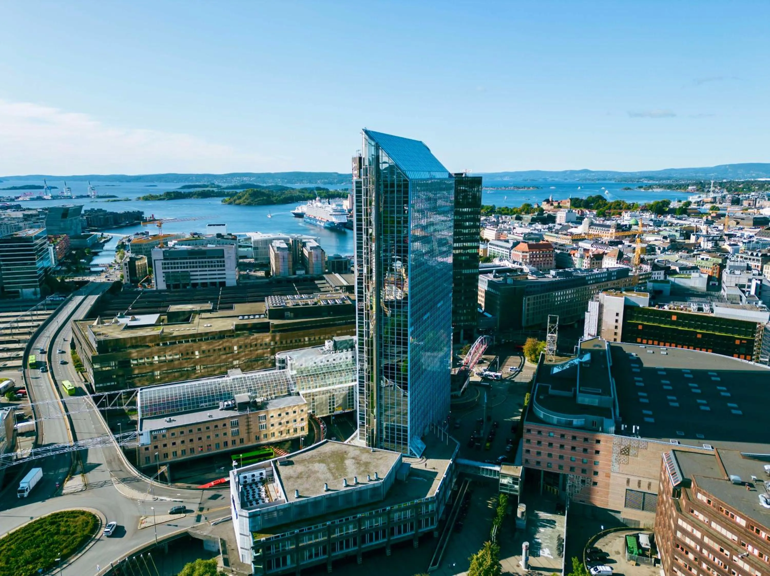 Property building in Radisson Blu Plaza Hotel, Oslo