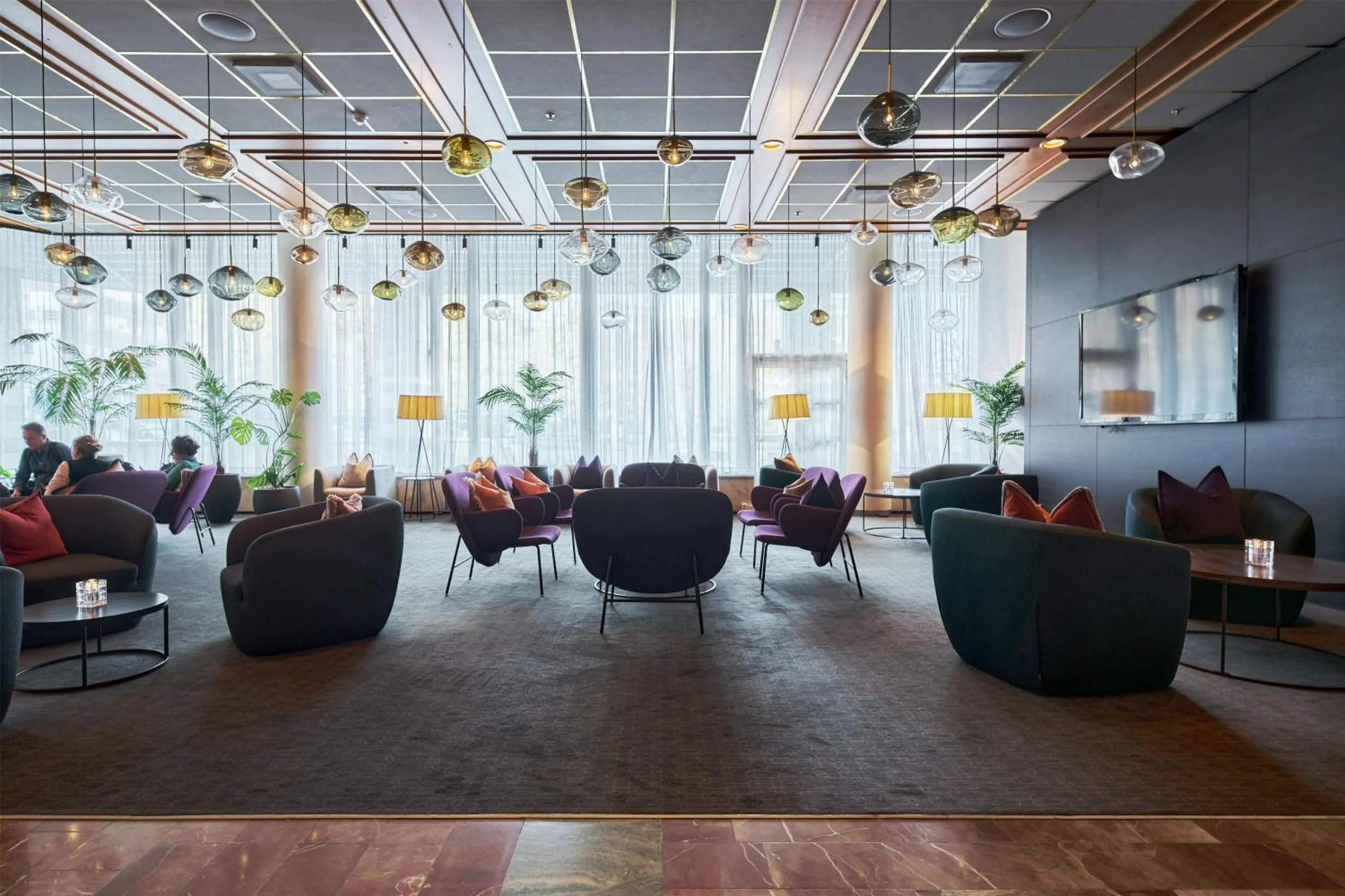 Lobby or reception in Radisson Blu Plaza Hotel, Oslo