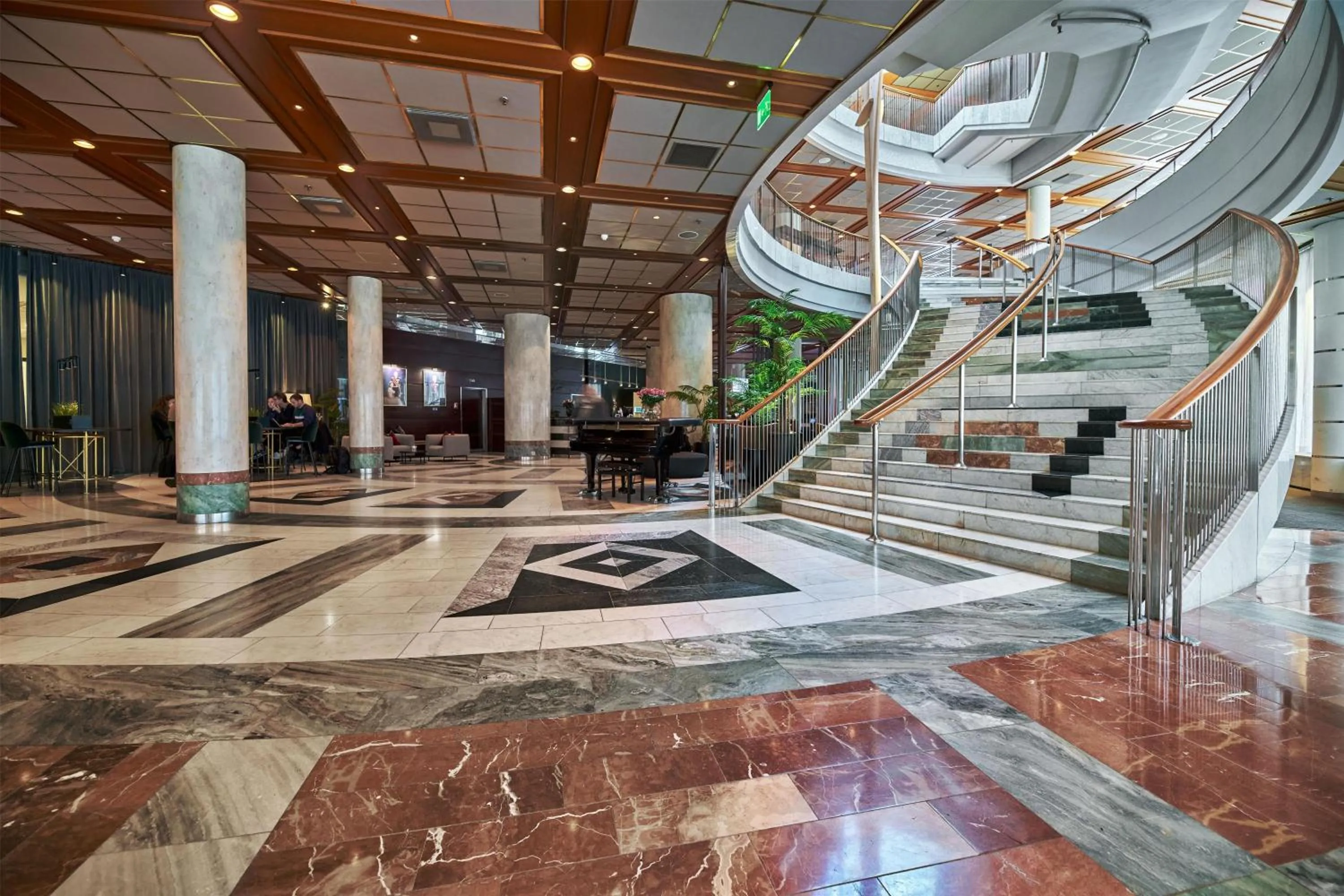 Lobby or reception in Radisson Blu Plaza Hotel, Oslo