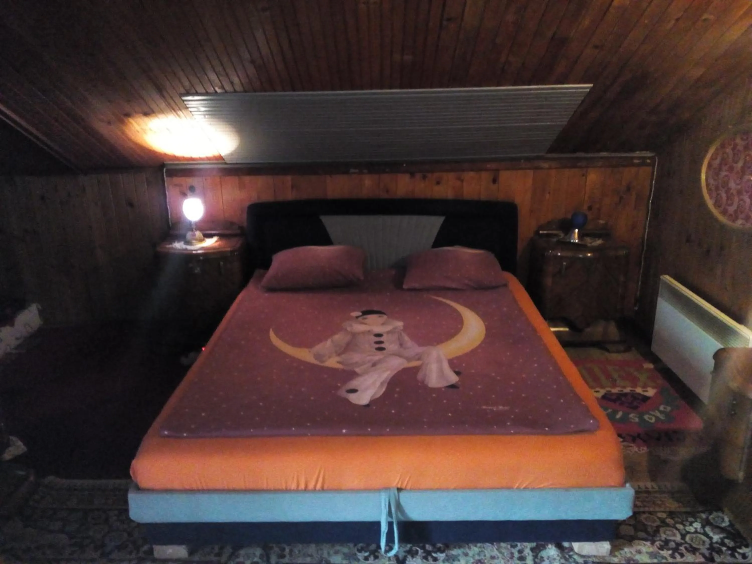Bedroom, Bed in Holiday Home Nature Neno