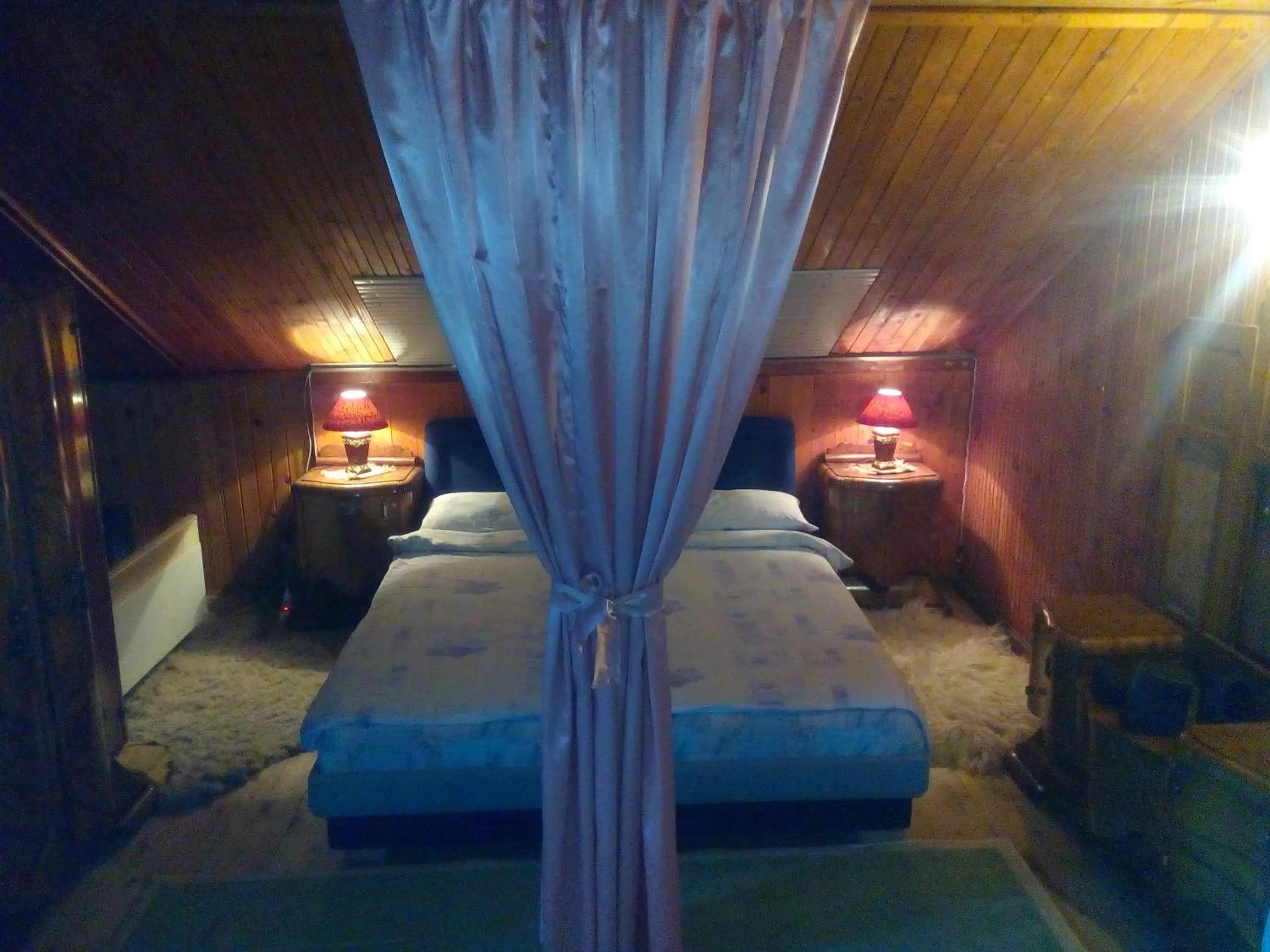 Bedroom, Bed in Holiday Home Nature Neno