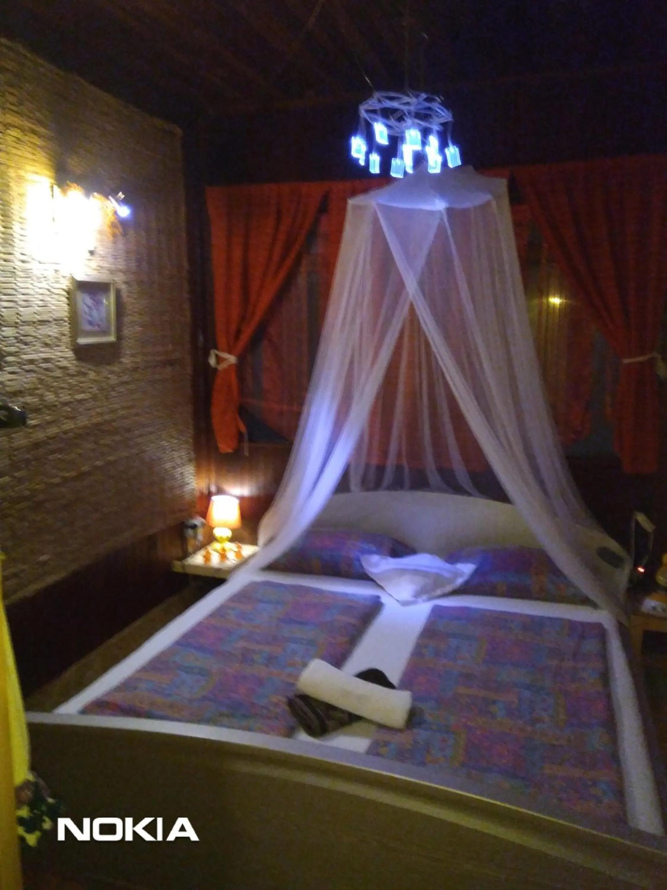 Bed in Holiday Home Nature Neno