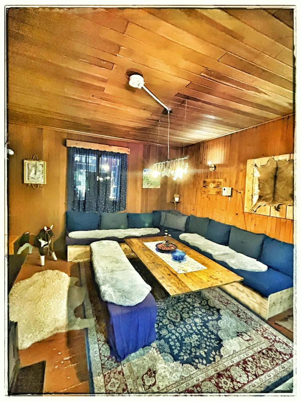 Living room in Holiday Home Nature Neno