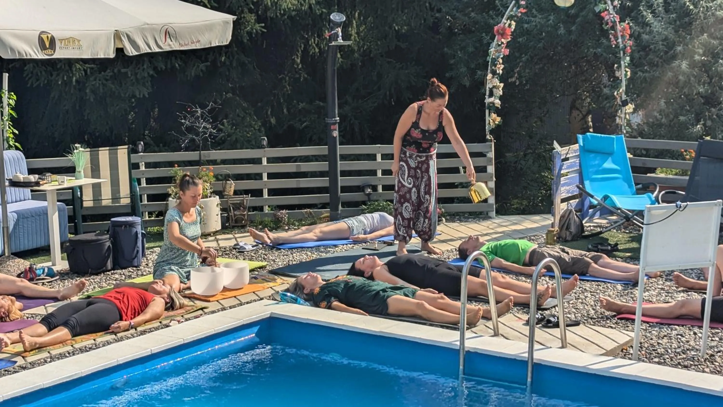 Swimming pool in Holiday Home Nature Neno