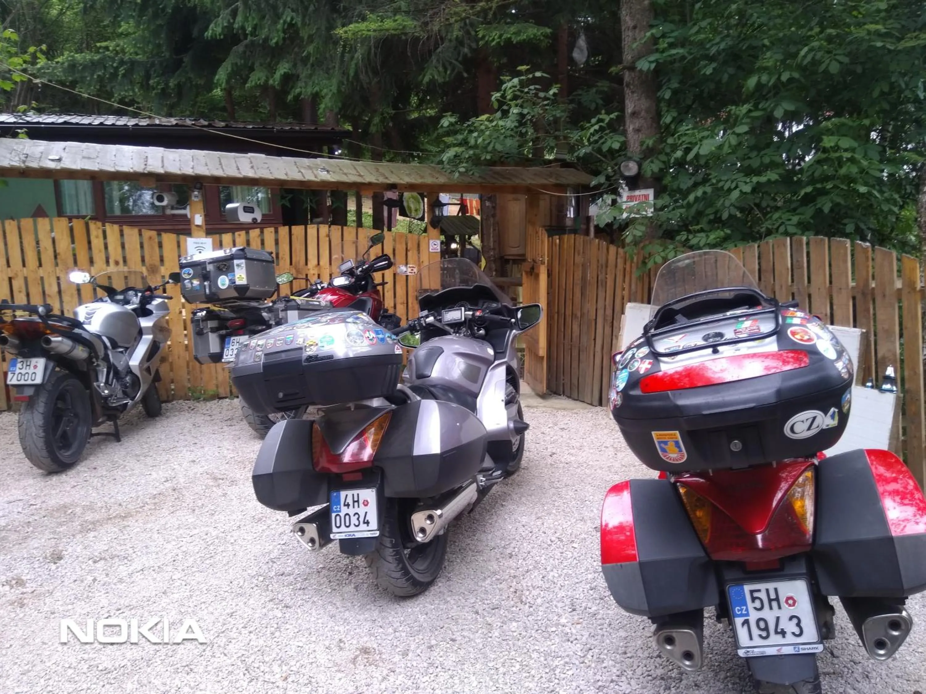 Parking in Holiday Home Nature Neno