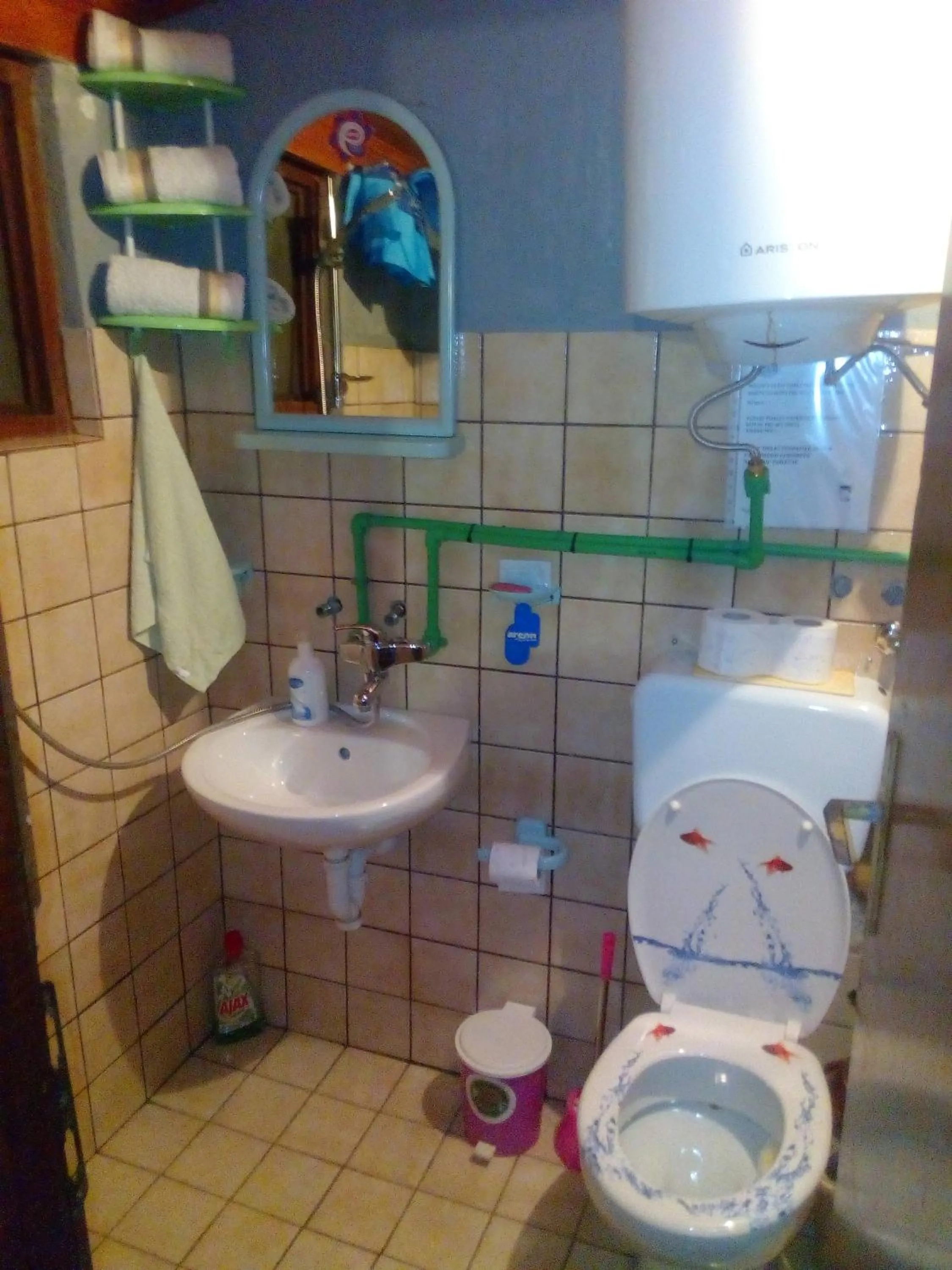 Toilet in Holiday Home Nature Neno