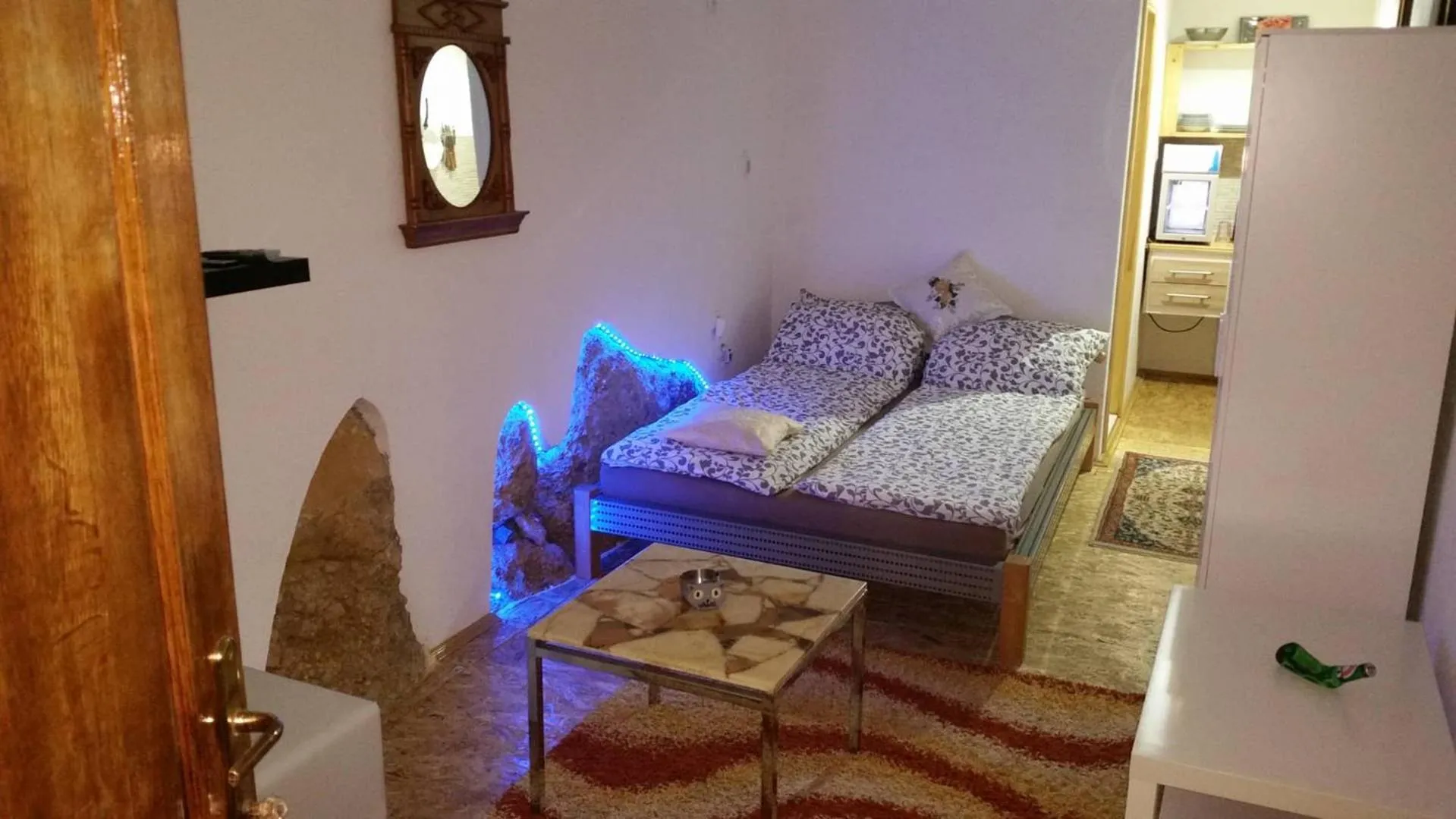 Bedroom, Bed in Holiday Home Nature Neno