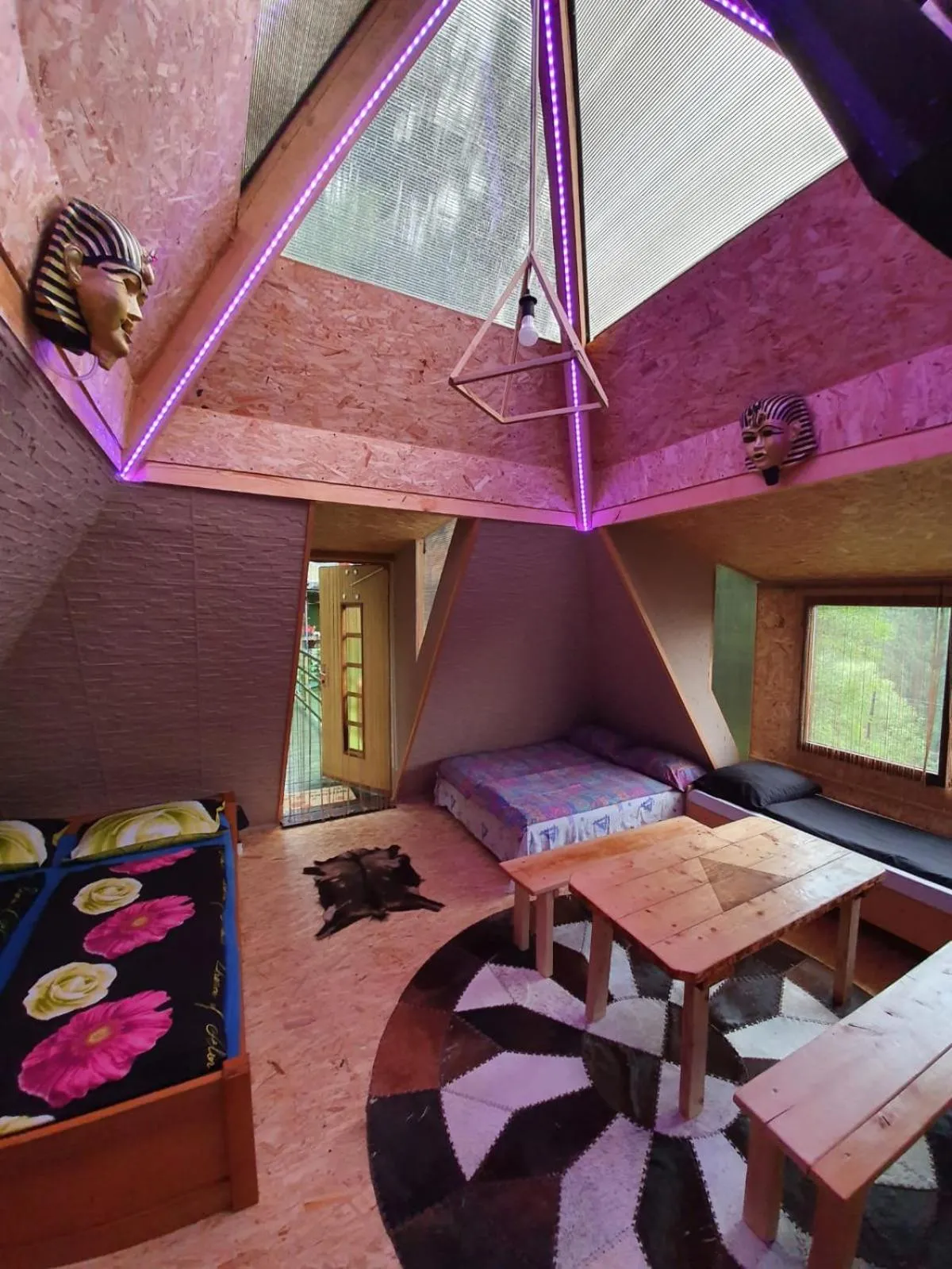 Area and facilities, Bed in Holiday Home Nature Neno