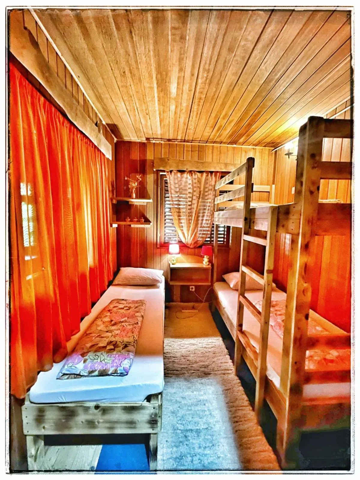 Bed in Holiday Home Nature Neno