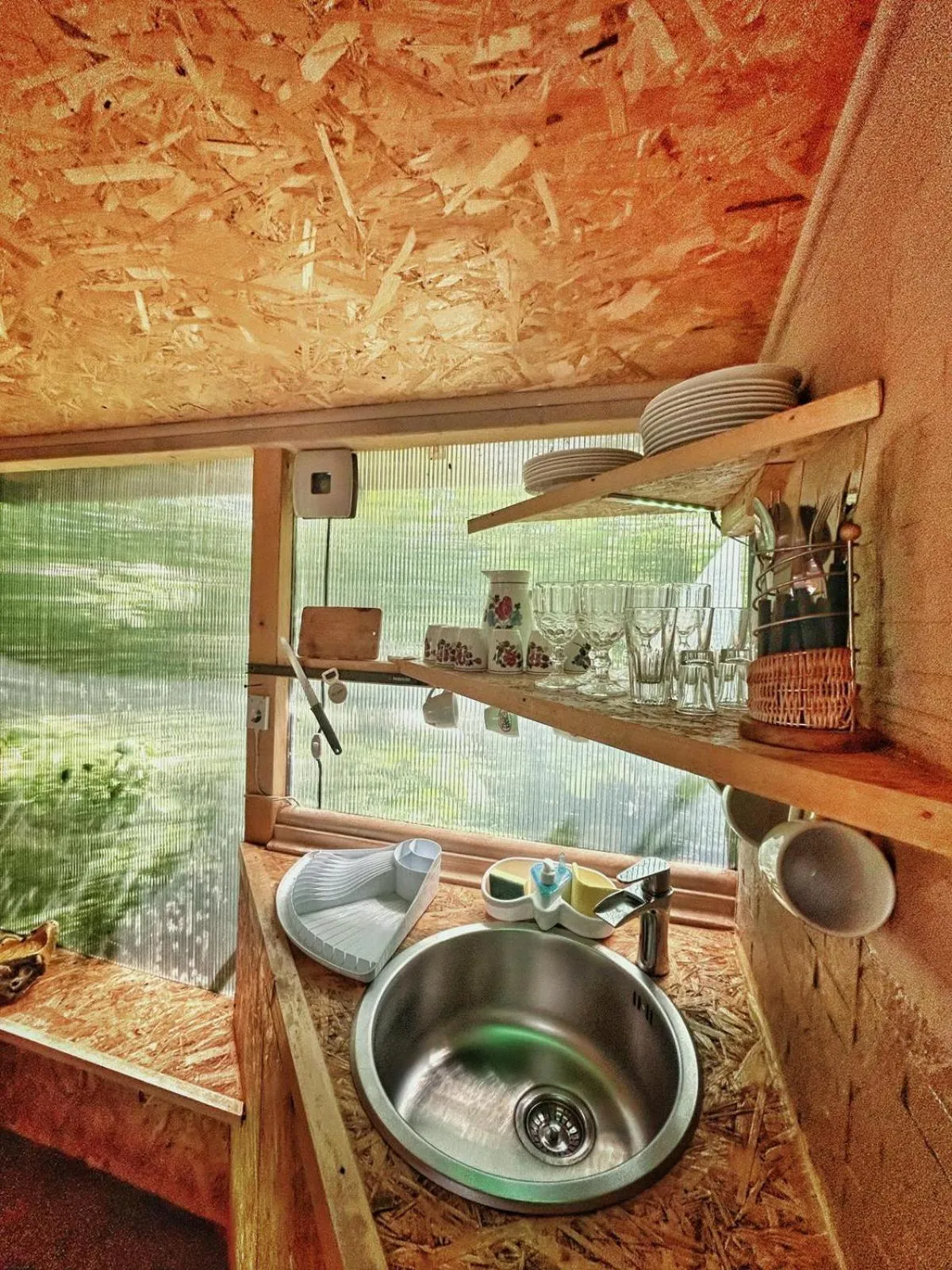 Kitchen or kitchenette in Holiday Home Nature Neno