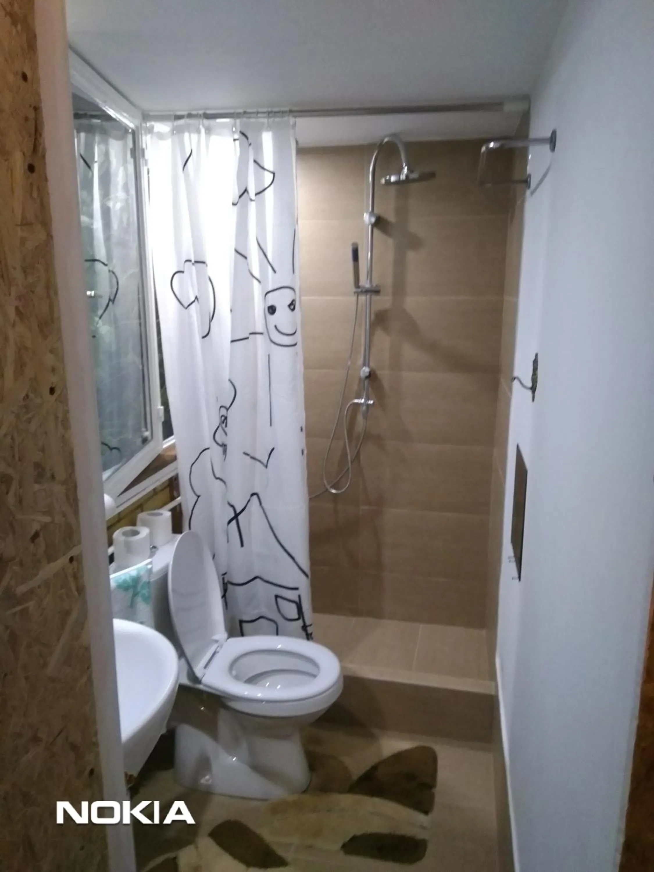 Shower in Holiday Home Nature Neno