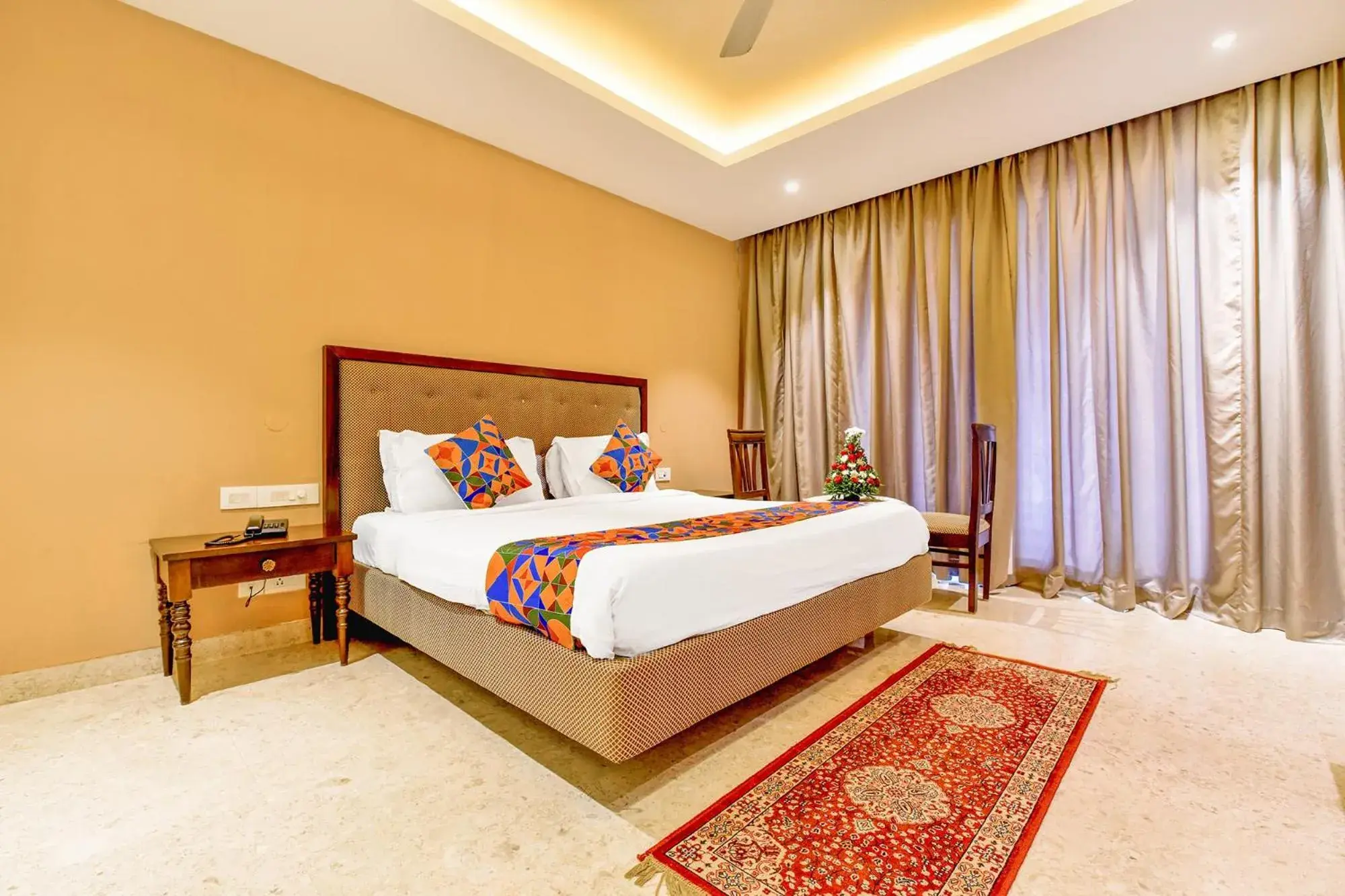 Double Room with Pool View - single occupancy in FabHotel Prime The King's Court - Nr Calangute Beach Double Room with Pool View - single occupancy in FabHotel Prime The King's Court - Nr Calangute Beach