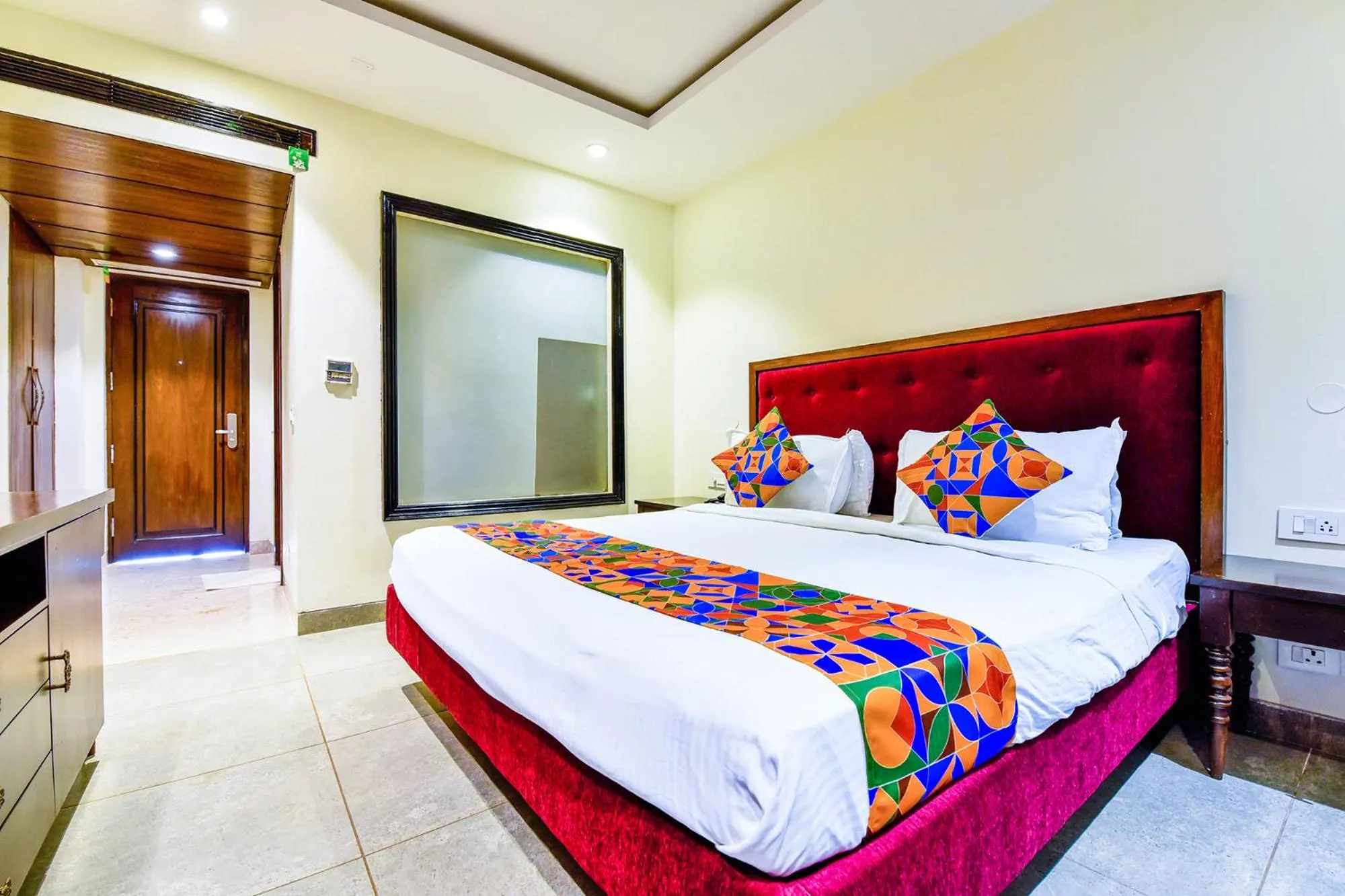 Bed in FabHotel Prime The King's Court - Nr Calangute Beach