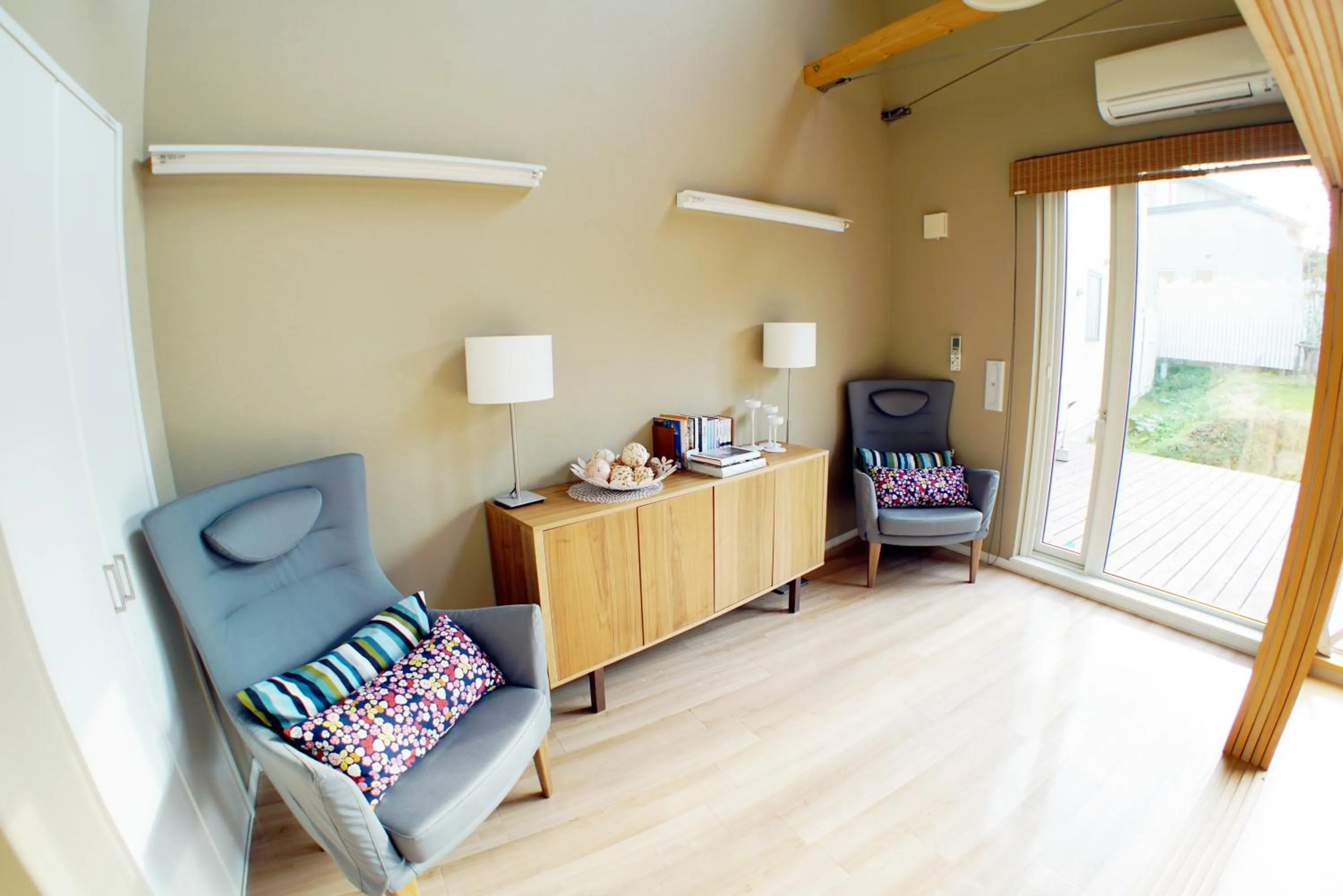 Library in Villa Sapporo Honobono