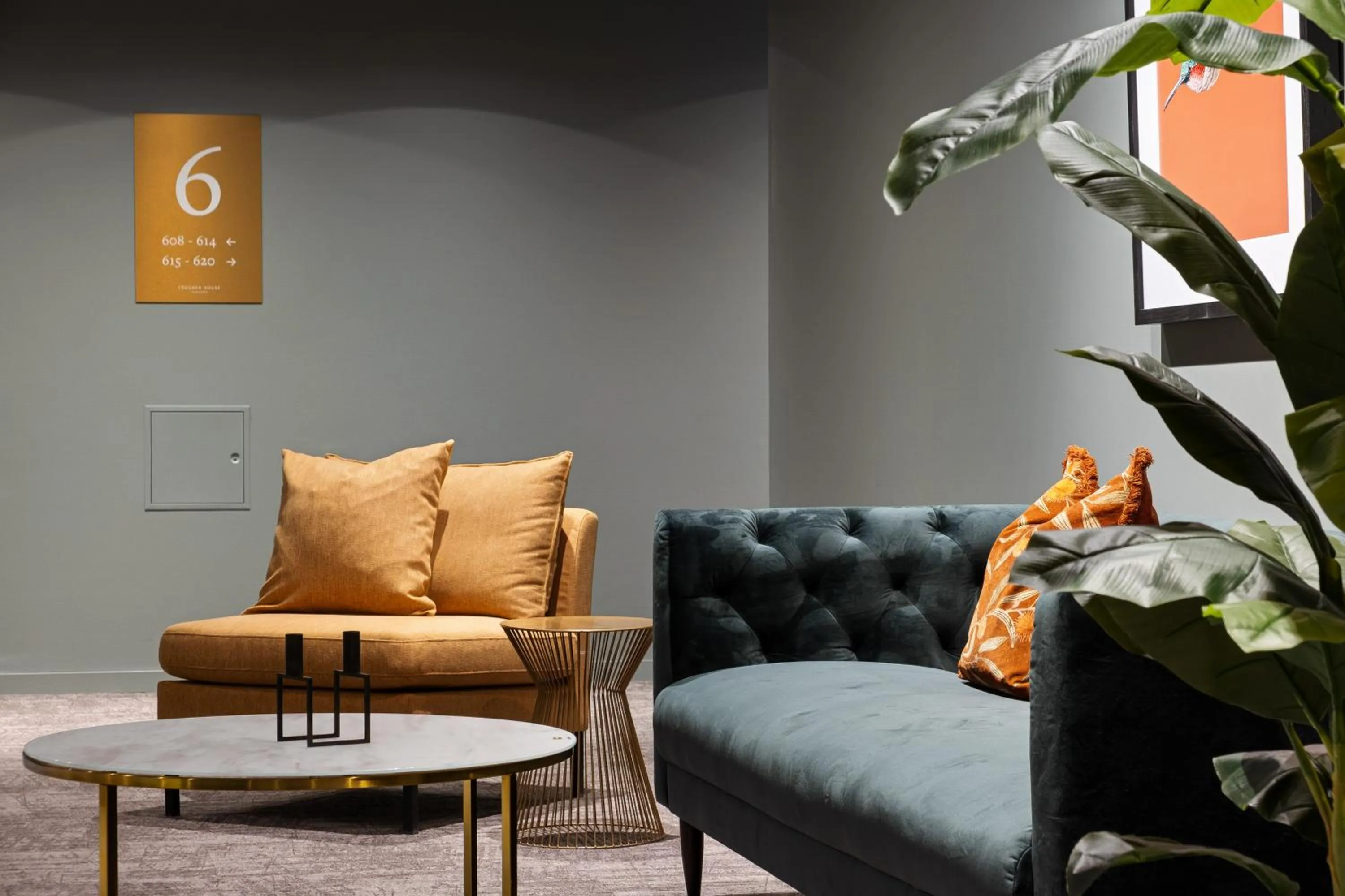 Decorative detail in Bjørvika Apartments - Sirkus Renaa